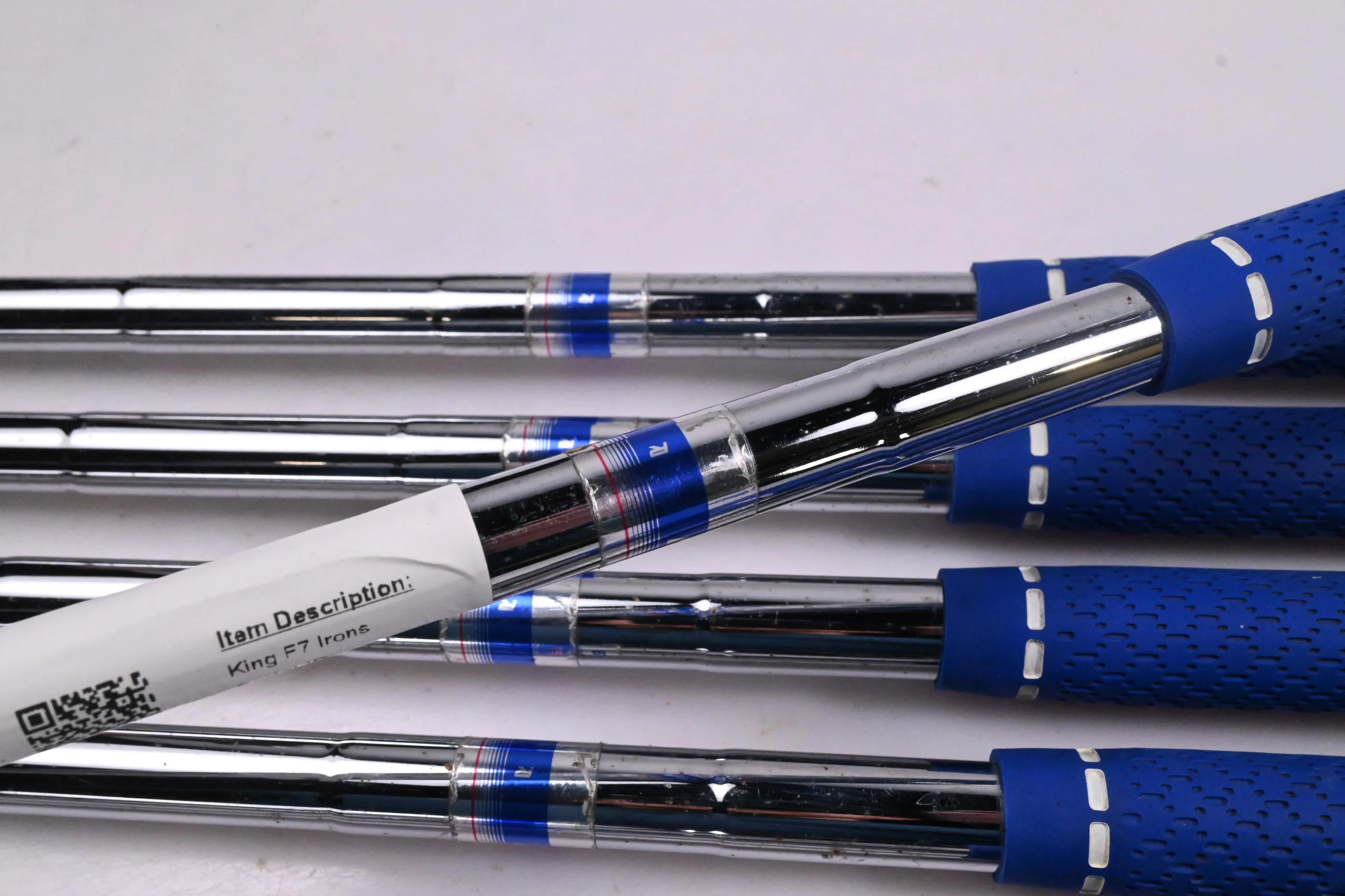 Cobra King F7 One Length Irons / 5-PW+GW / Regular Flex Cobra Shafts - Image 5