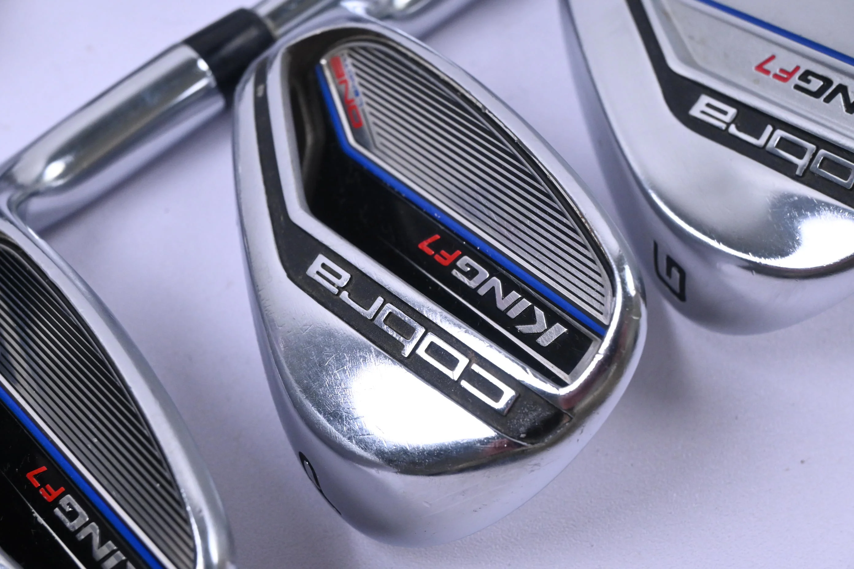 Cobra King F7 One Length Irons / 5-PW+GW / Regular Flex Cobra King F7 Shafts