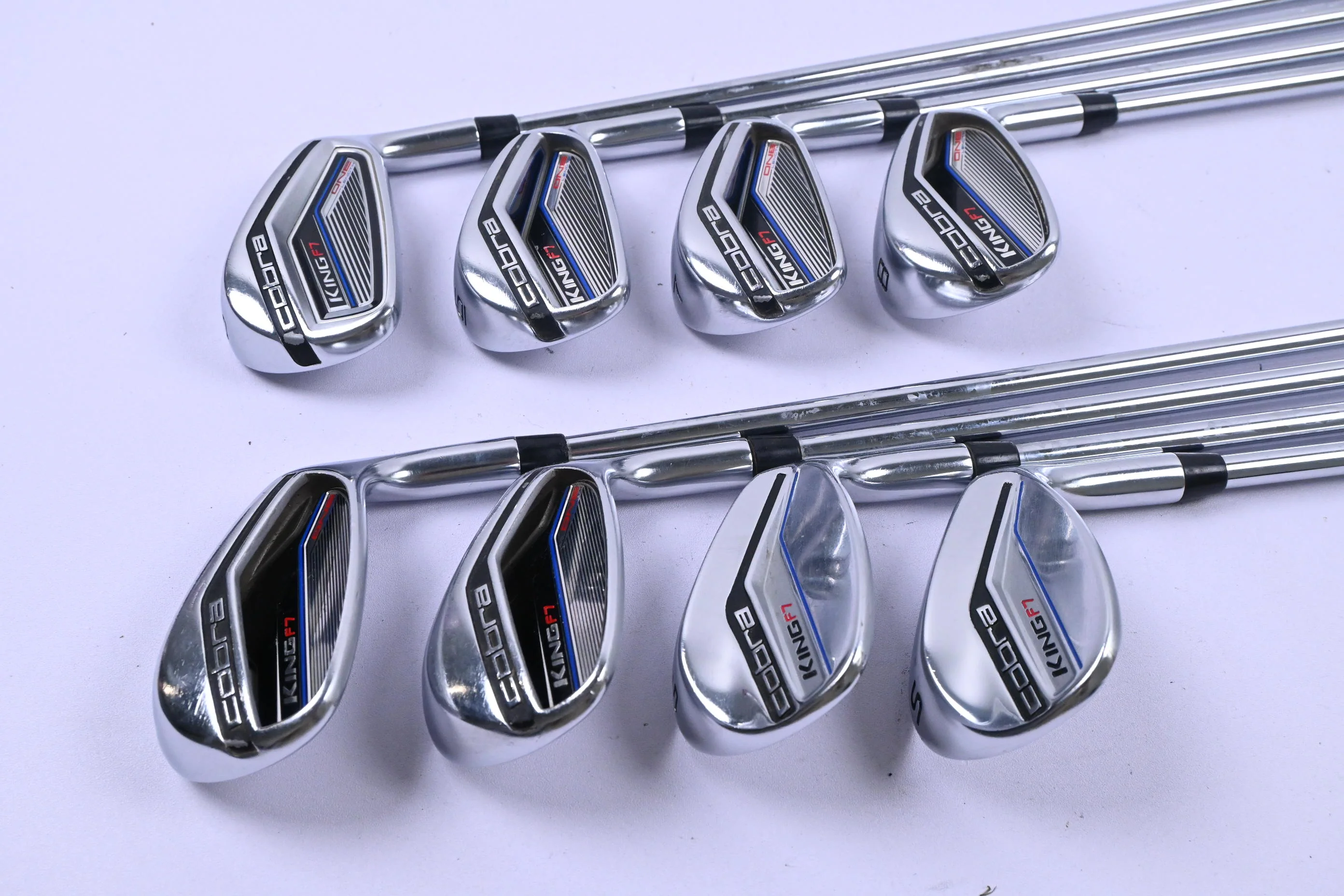 Cobra King F7 One Length Irons / 5-PW+GW / Regular Flex Cobra King F7 Shafts - Image 2