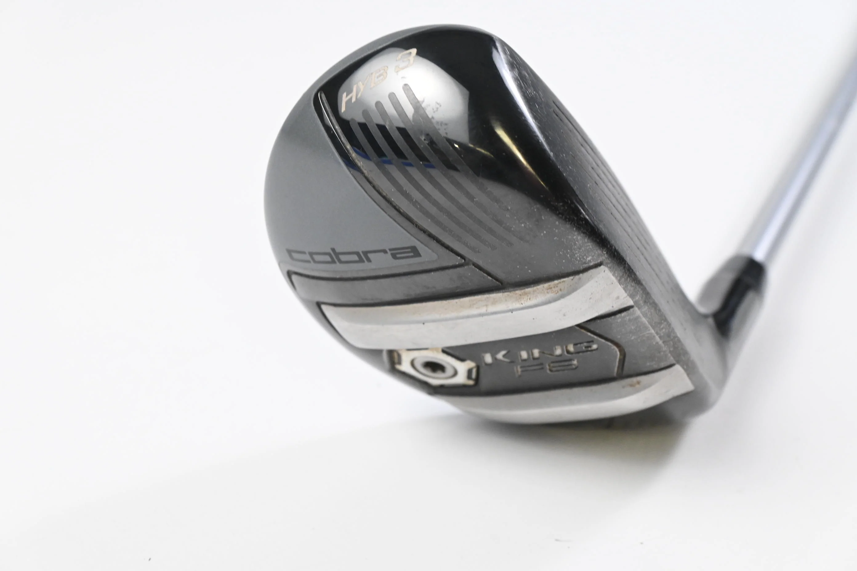 Cobra King F8 #3 Hybrid / 19 Degree / Regular Flex Aldila Rogue Pro 75 Shaft
