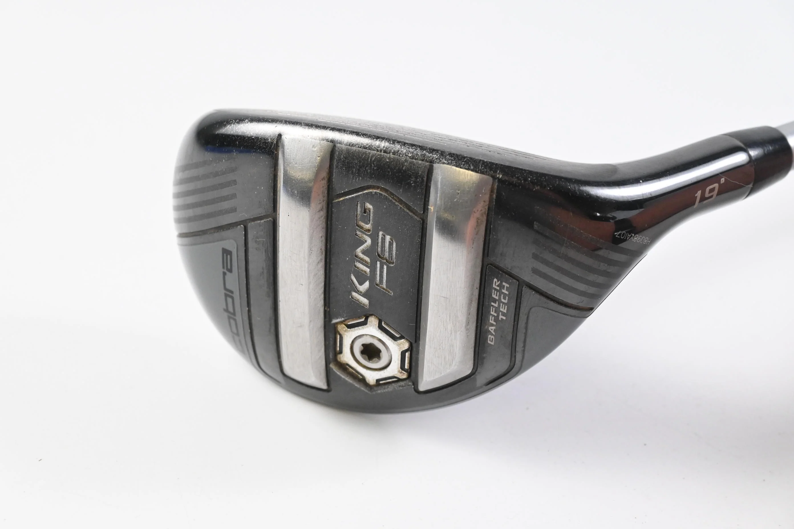 Cobra King F8 #3 Hybrid / 19 Degree / Regular Flex Aldila Rogue Pro 75 Shaft - Image 2