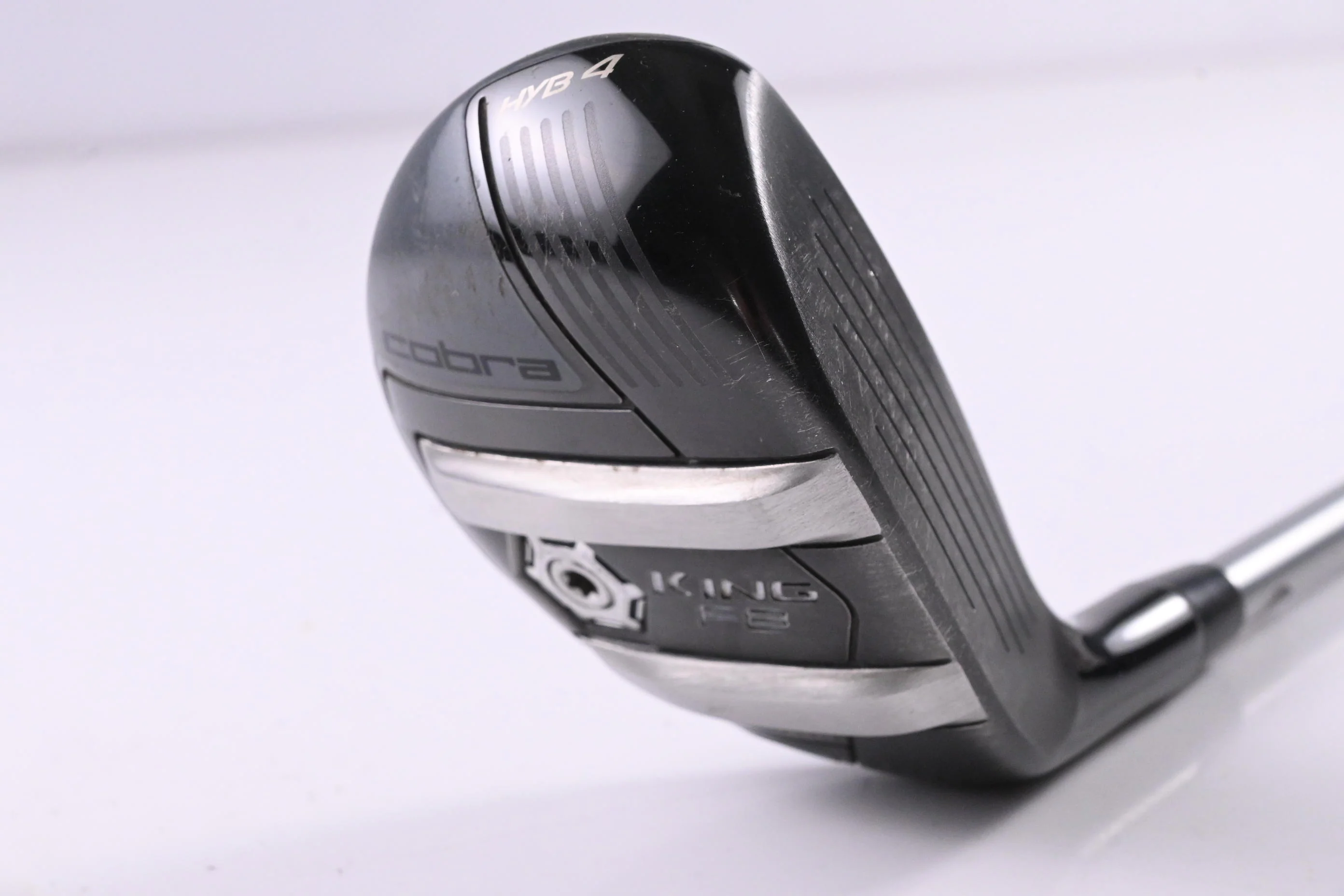 Cobra King F8 #4 Hybrid / 22 Degree / Stiff Flex Aldila Rogue Pro 75 Shaft