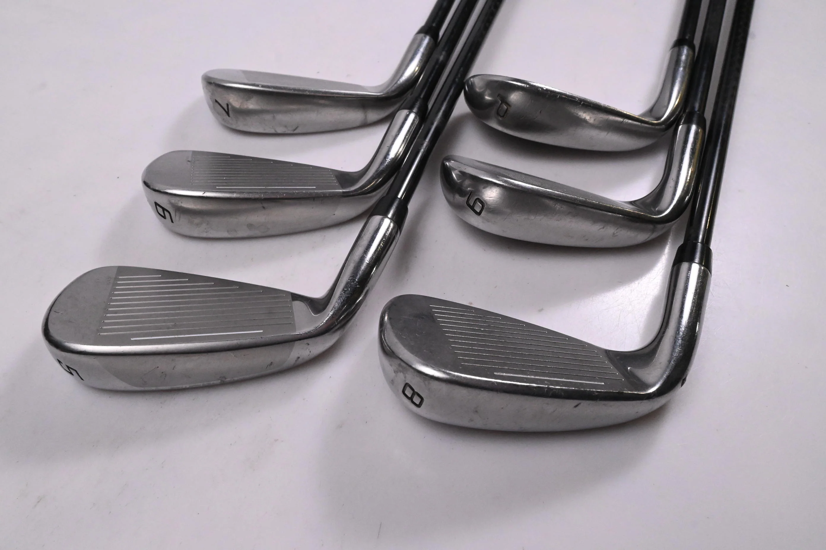 Cobra King F8 Irons / 5-PW / Stiff Flex C6 Silver 60 Shafts - Image 4