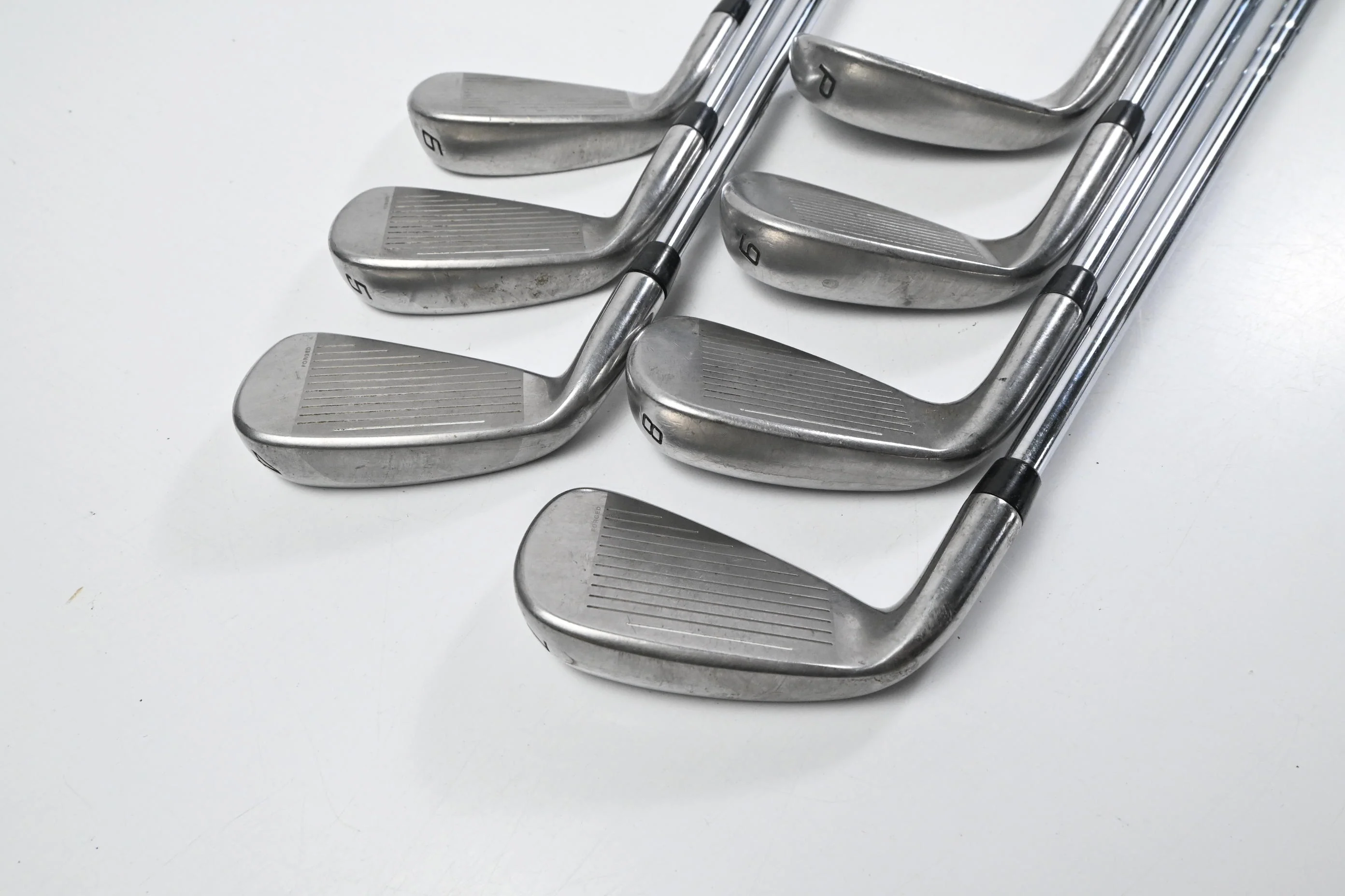 Cobra King F8 Irons / 4-PW / Stiff Flex XP 90 Shafts - Image 4