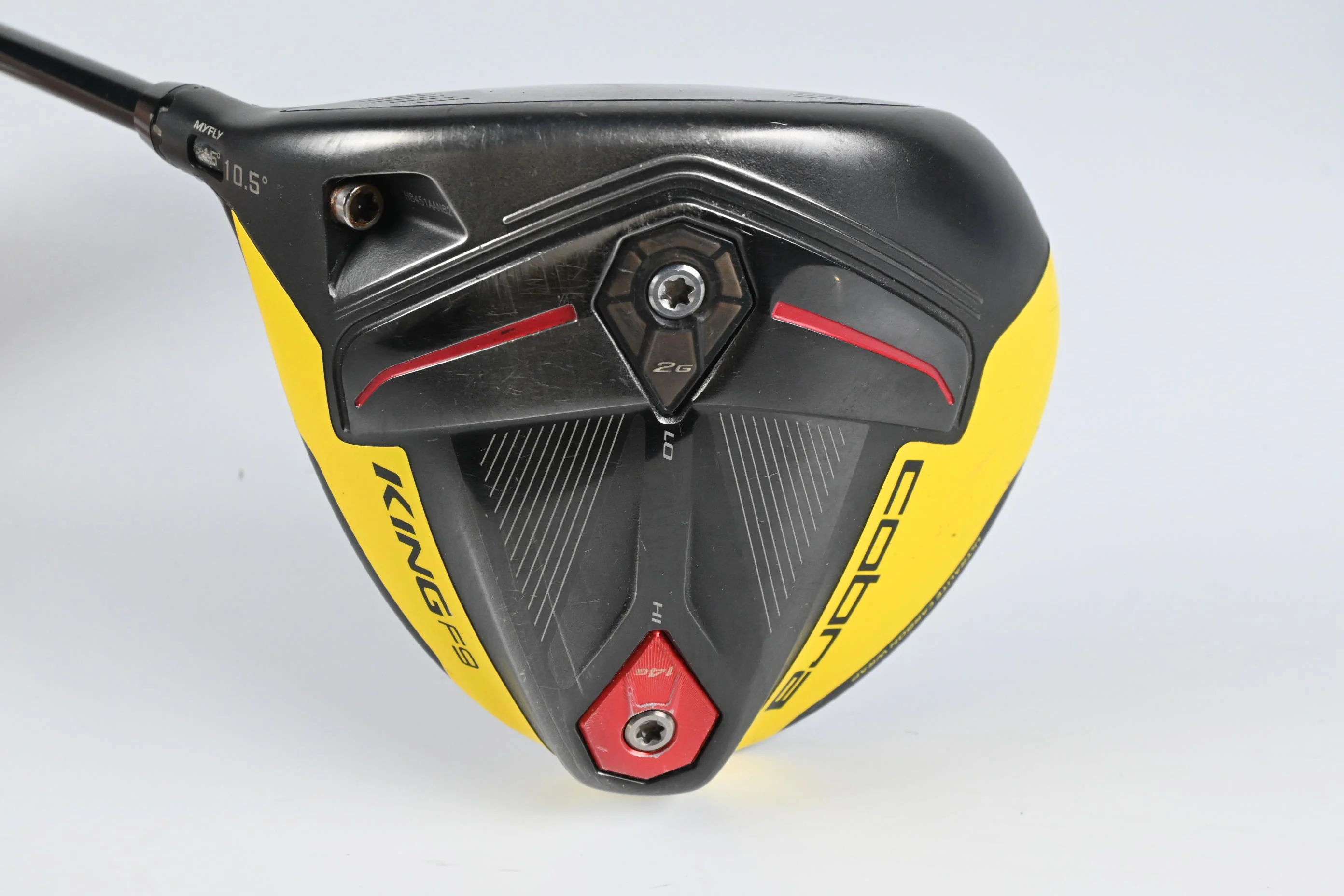 Left Hand Cobra King F9 Driver / 10.5 Degree / Regular Flex Fujikura Atmos Blue - Image 2