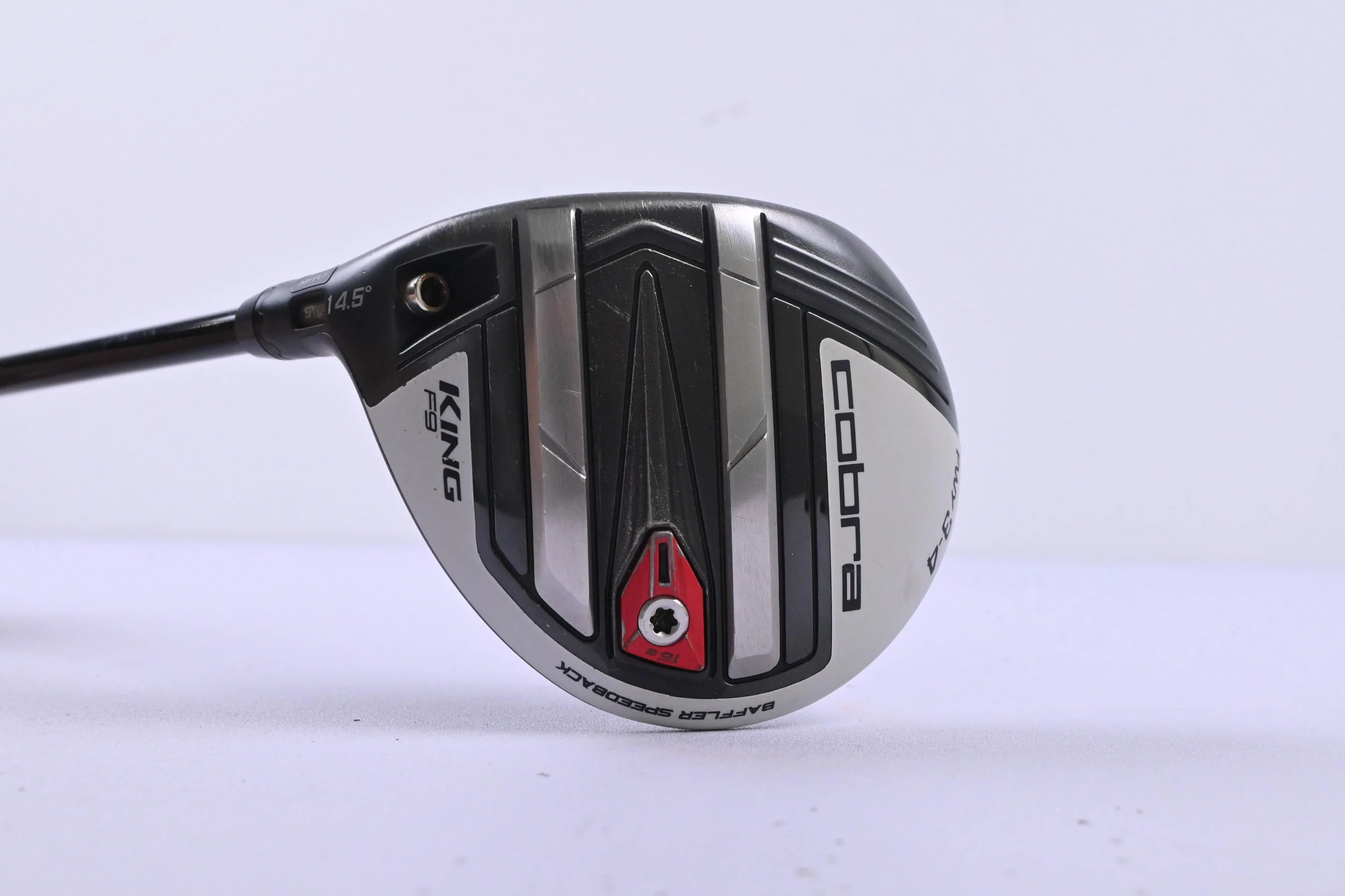Left Hand Cobra King F9 #3 Wood / 14.5 Degree / Stiff Flex Fujikura Atmos Blue 7 - Image 2