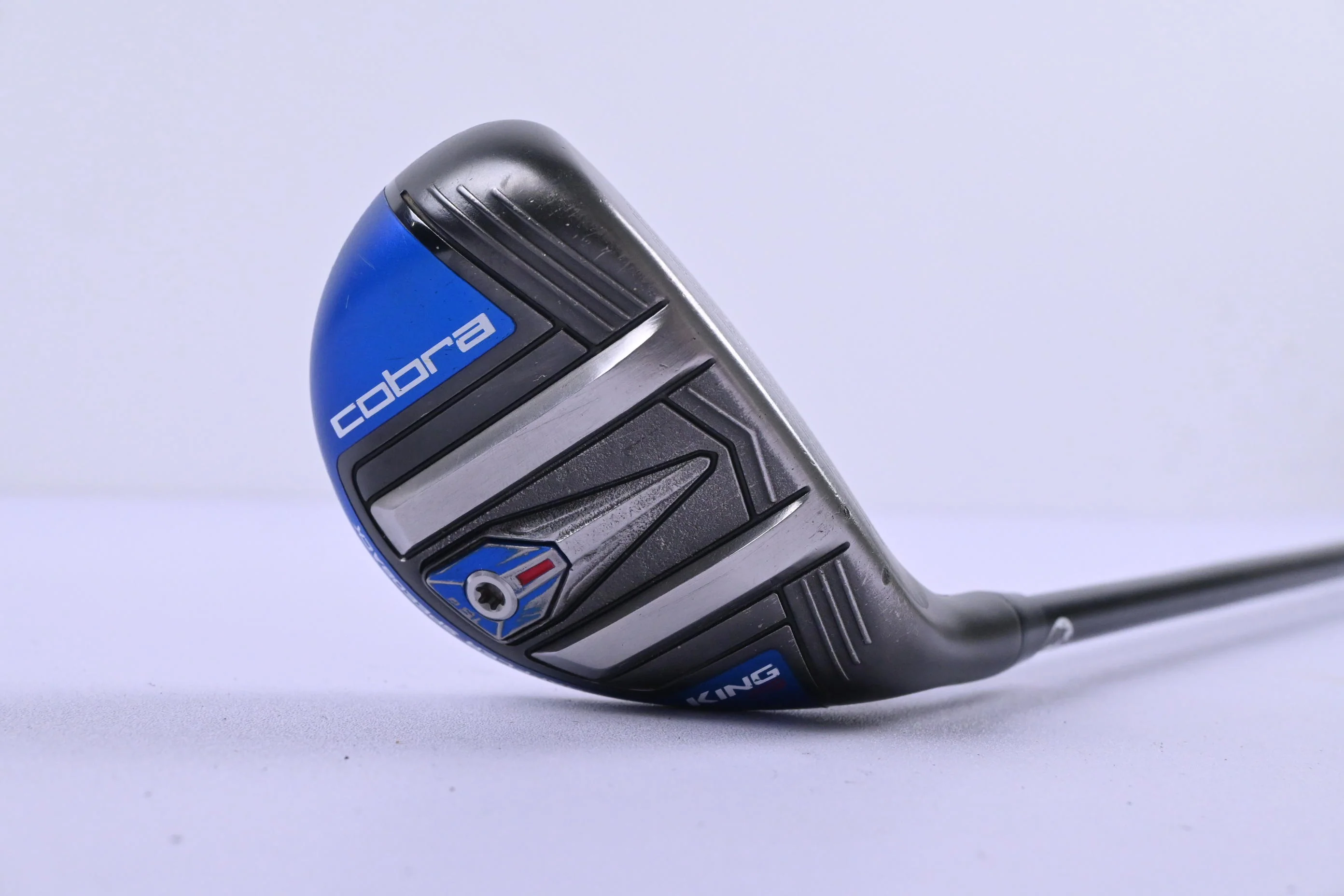 Cobra King F9 One Length #4 Hybrid / 21 Degree / Regular Flex Atmos Silver 7