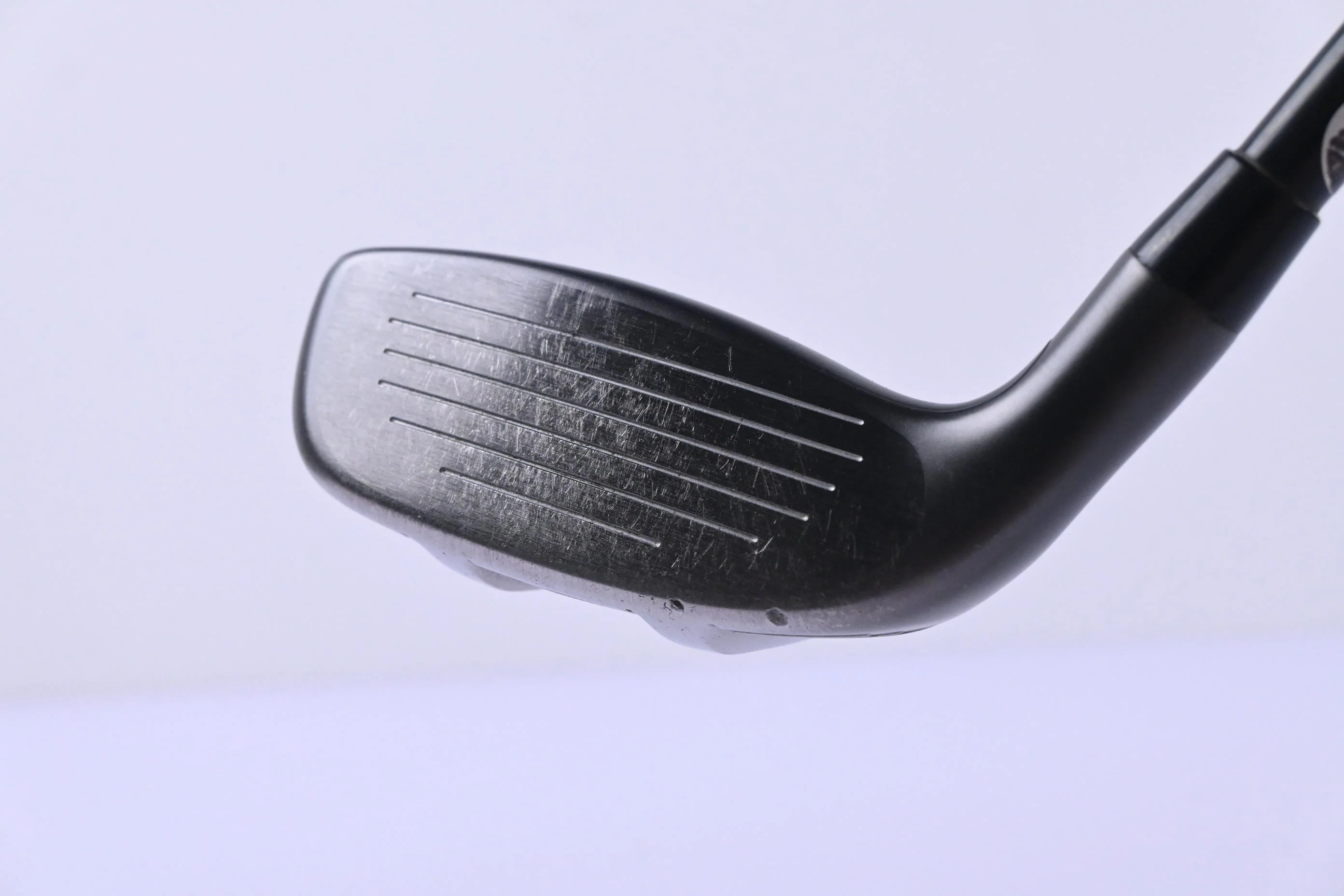 Cobra King F9 One Length #4 Hybrid / 21 Degree / Regular Flex Atmos Silver 7 - Image 4