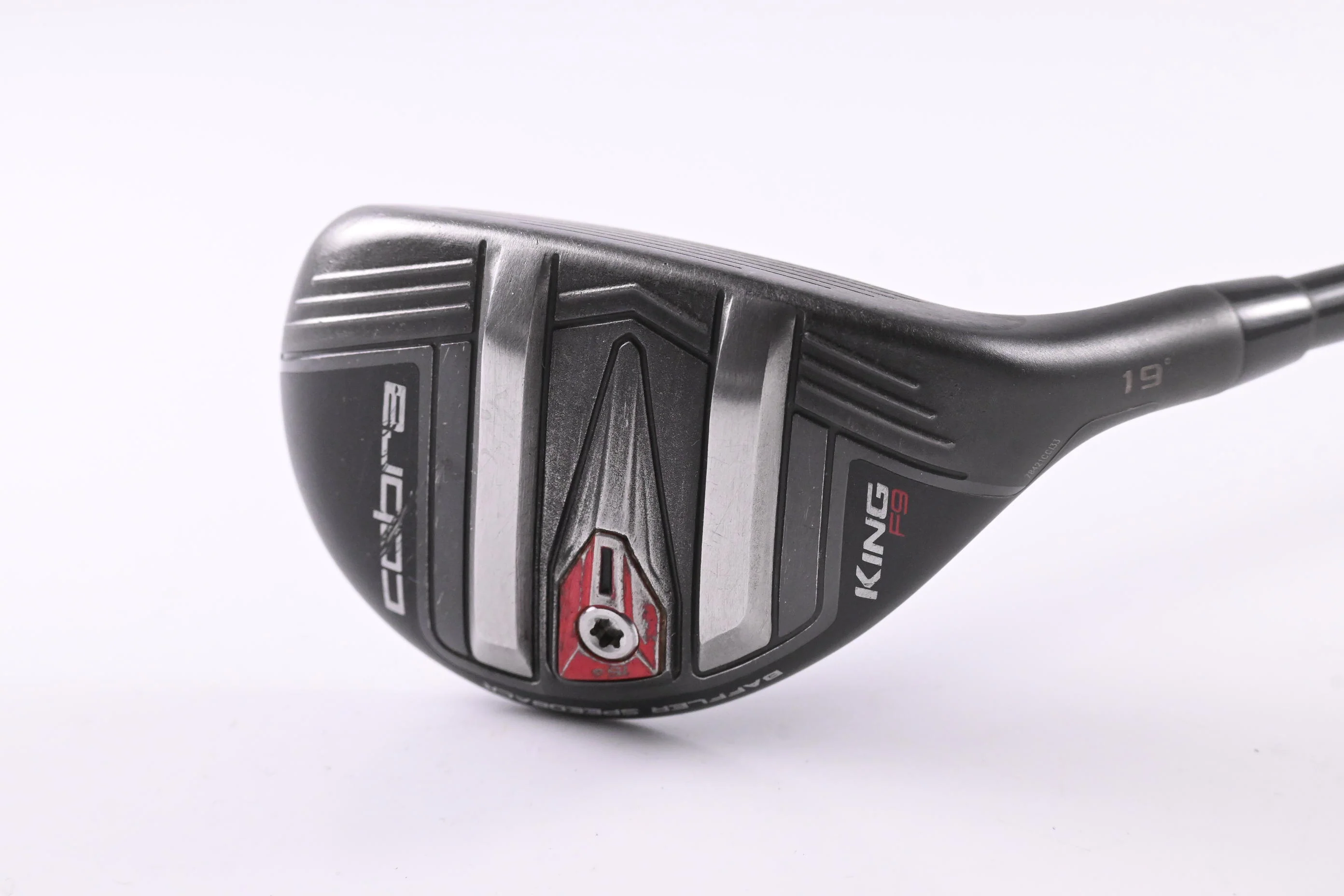 Cobra King F9 #3 Hybrid / 19 Degree / Stiff flex Fujikura Atmos Black 7 Shaft - Image 2