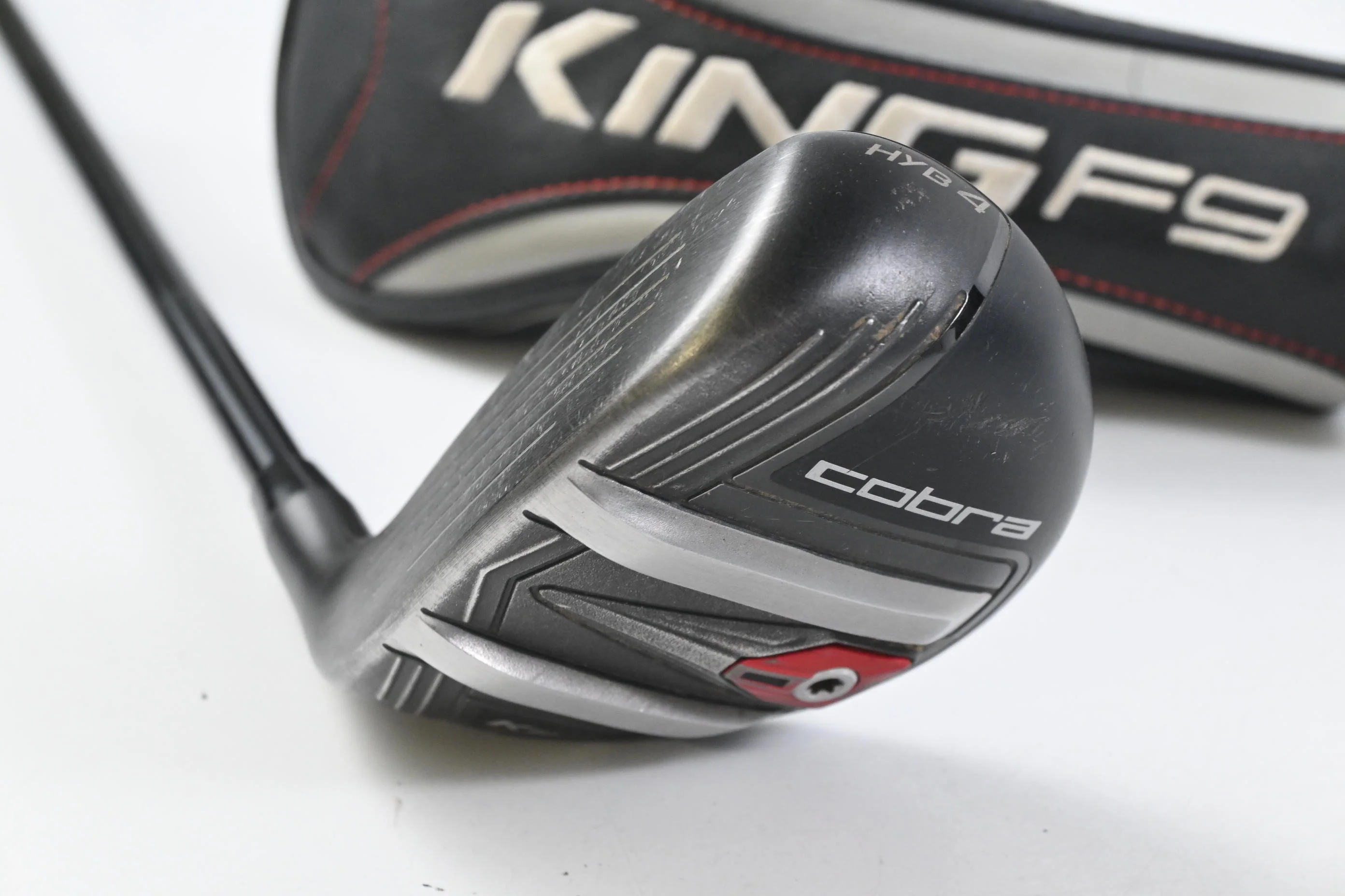 Left Hand Cobra King F9 #4 Hybrid / 21 Degree / Regular Flex Atmos Black 7