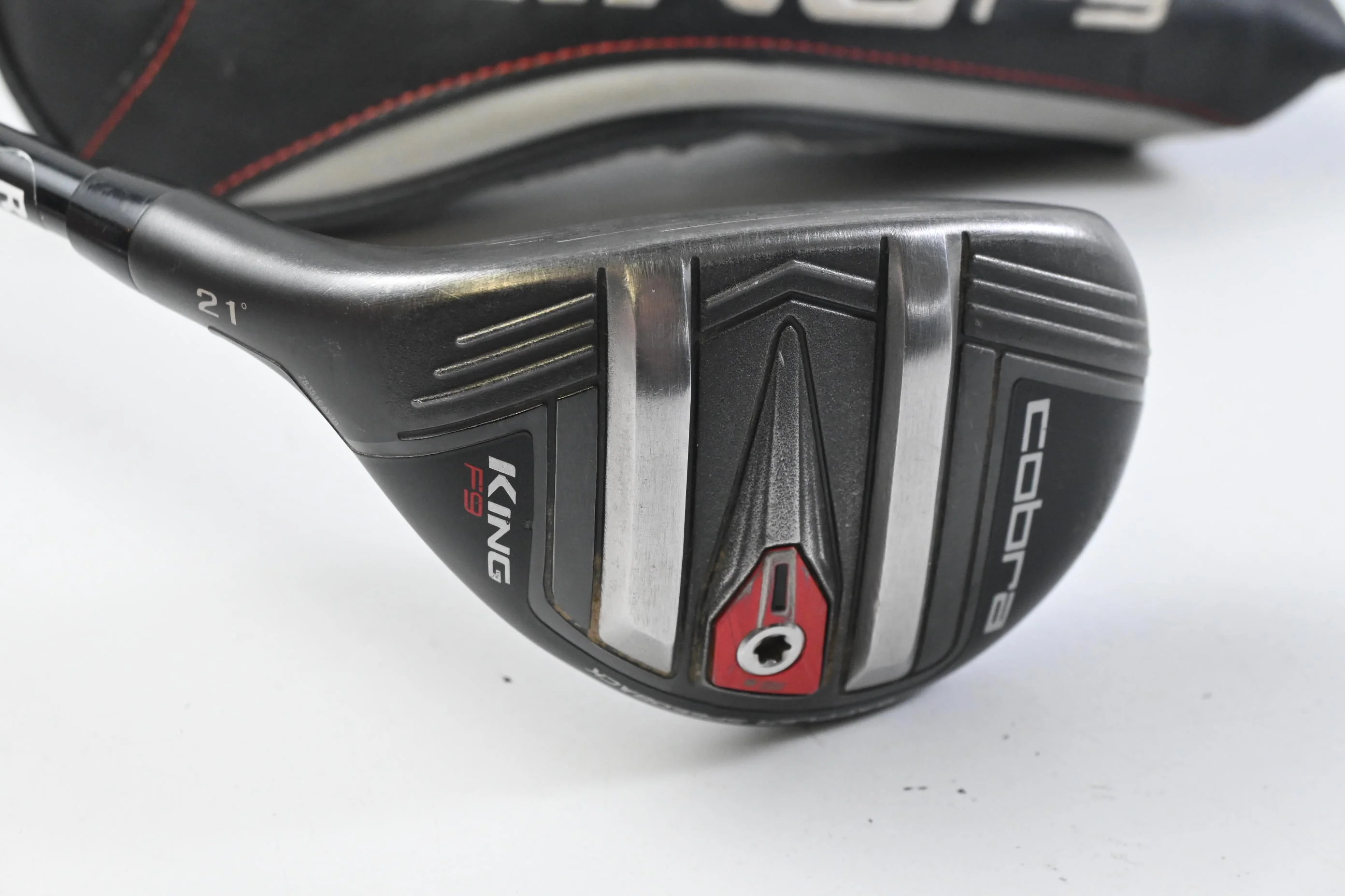 Left Hand Cobra King F9 #4 Hybrid / 21 Degree / Regular Flex Atmos Black 7 - Image 2