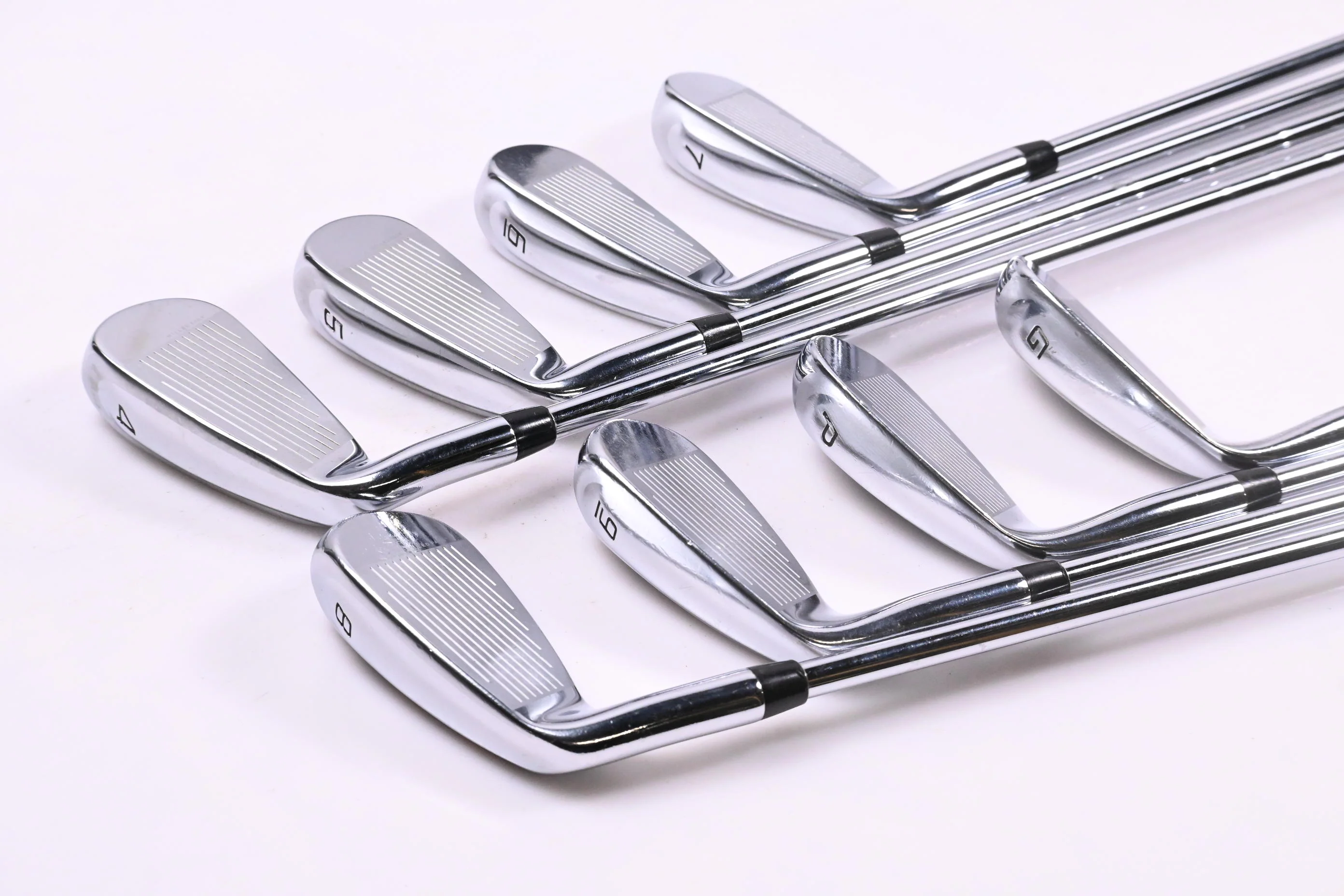 Cobra King F9 Irons / 4-PW+GW / Regular Flex KBS Tour 80 Shafts - Image 4