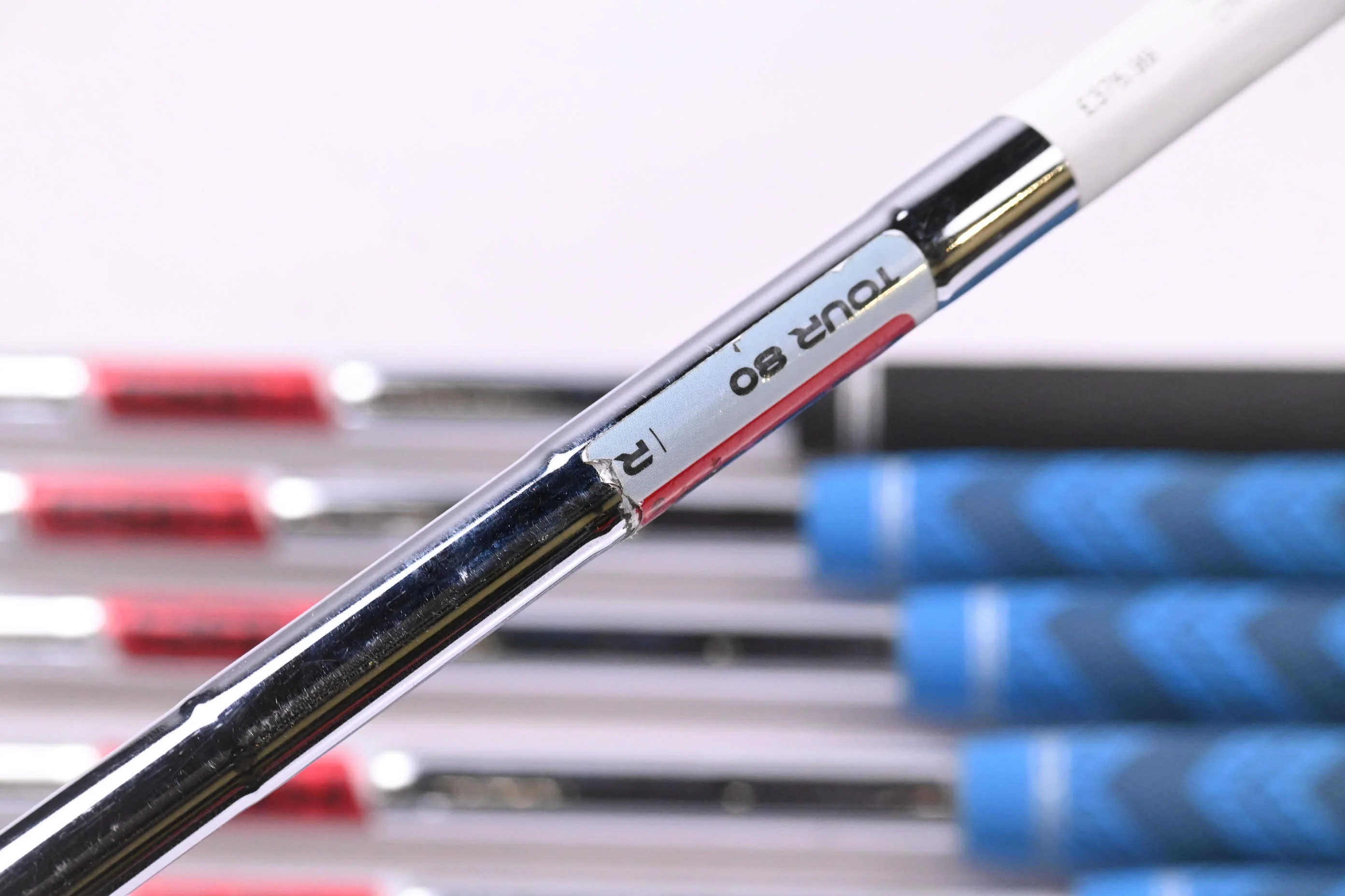 Cobra King F9 Irons / 4-PW+GW / Regular Flex KBS Tour 80 Shafts - Image 5