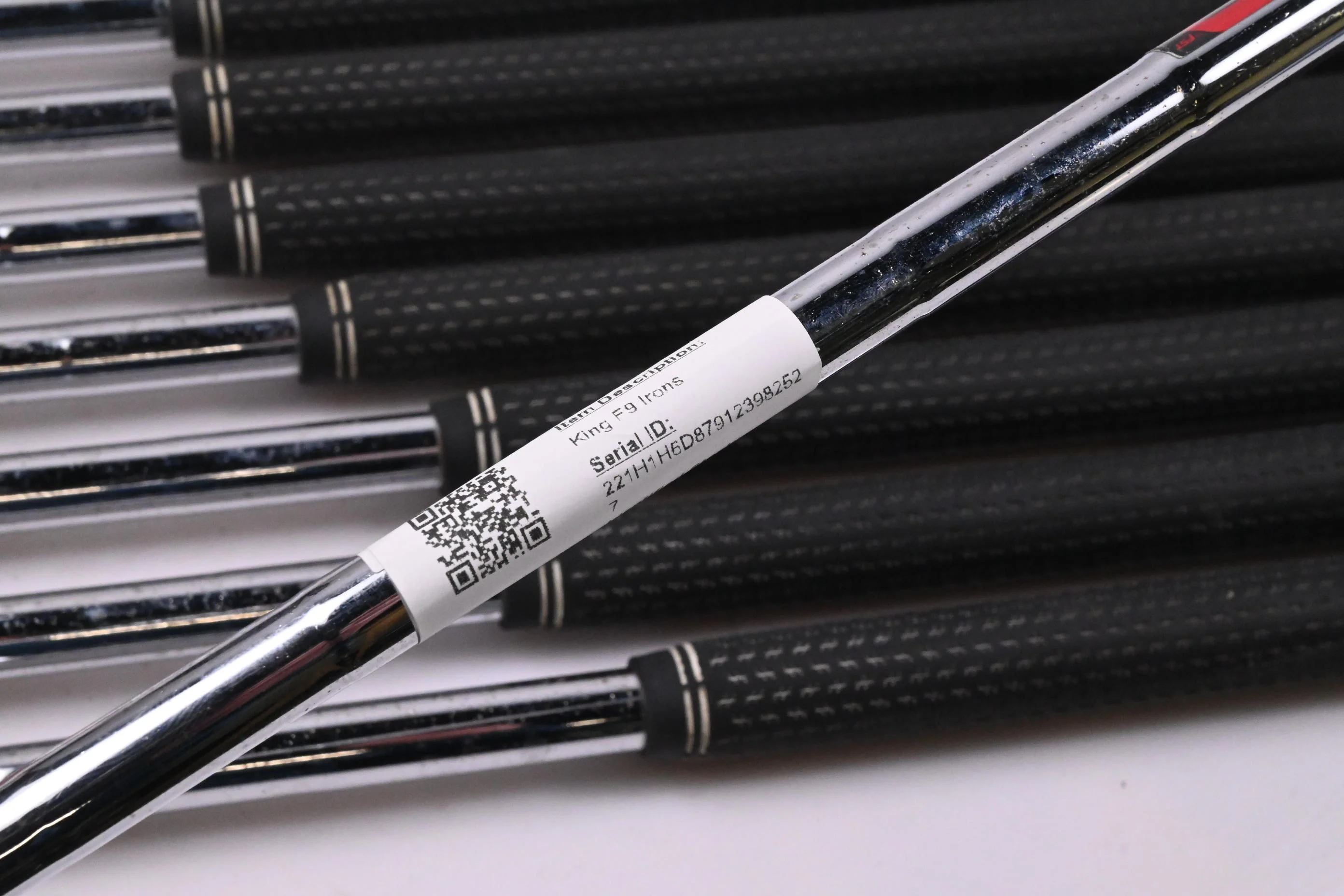 Cobra King F9 Irons / 5-PW+GW+SW / Regular Flex KBS Tour 90 Shafts - Image 6