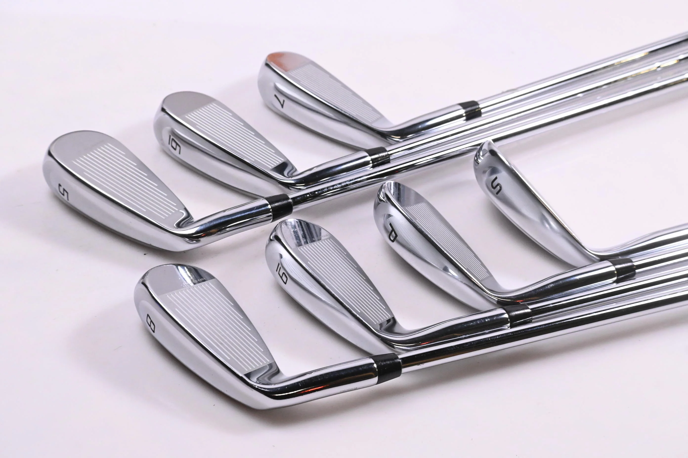 Cobra King F9 Irons / 5-PW+SW / Regular Flex KBS Tour 90 Shafts - Image 4