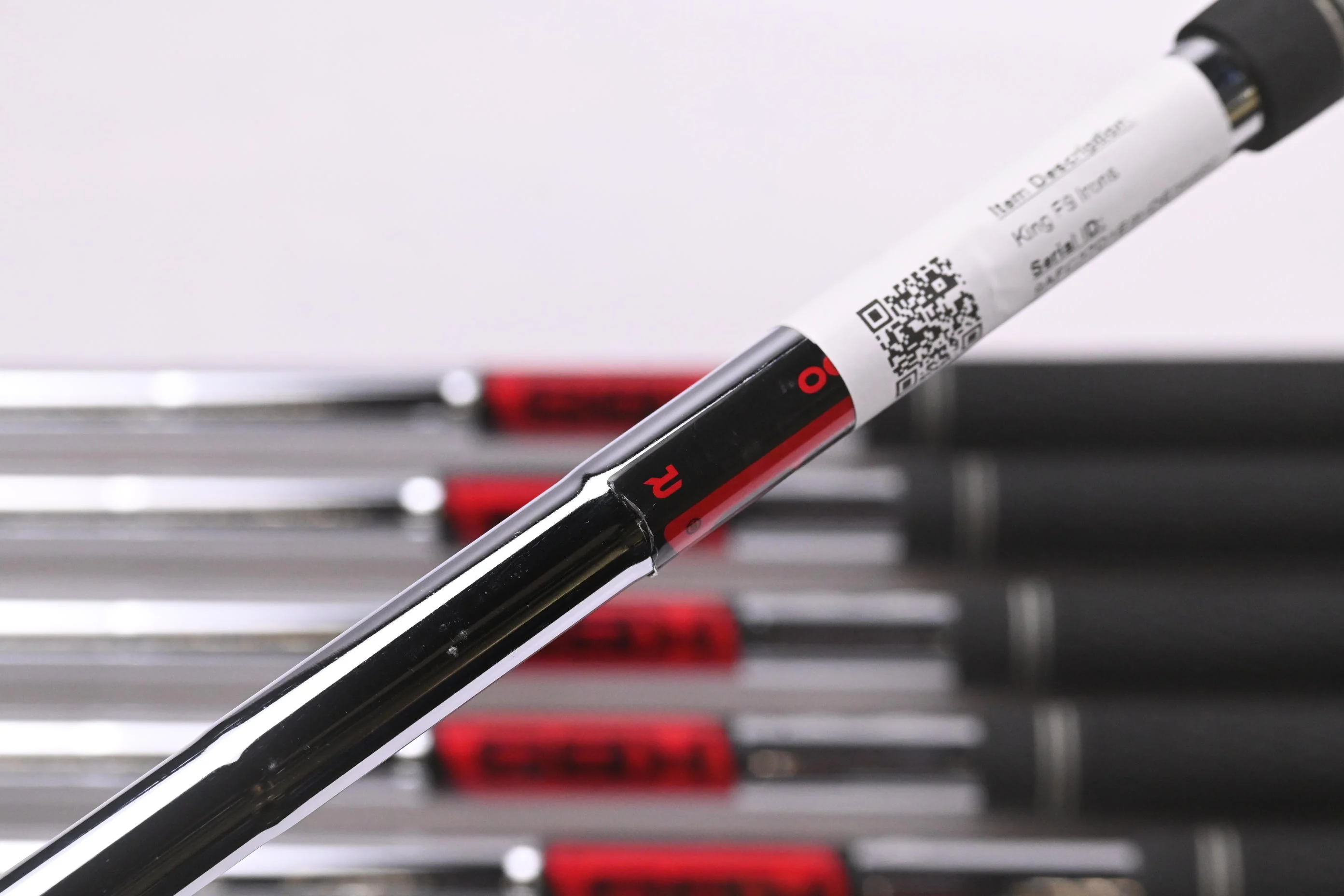 Cobra King F9 Irons / 5-PW+SW / Regular Flex KBS Tour 90 Shafts - Image 5