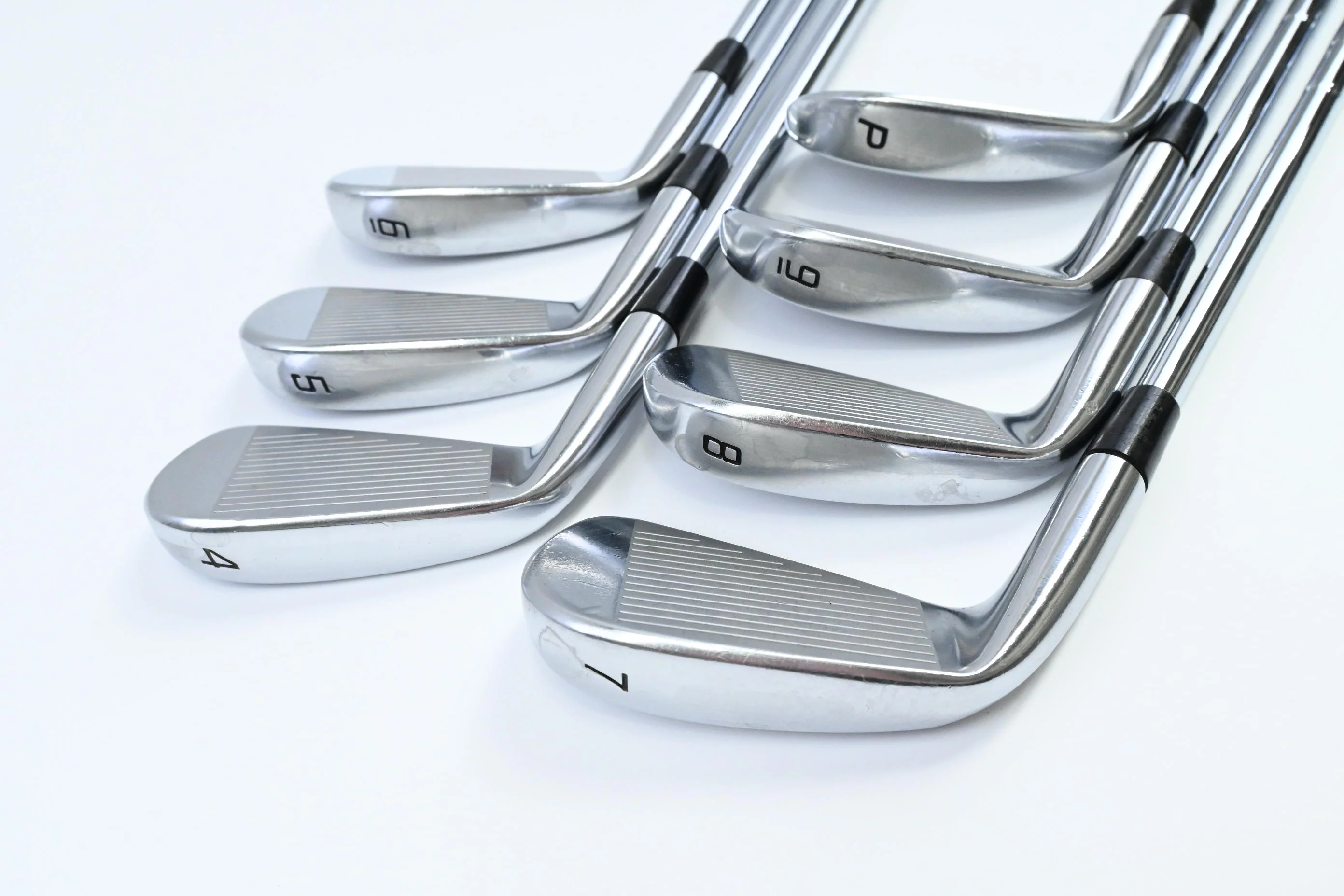 Cobra King Forged One Length Irons / 4-PW / Stiff Flex KBS Tour FLT 120 Shaft - Image 4