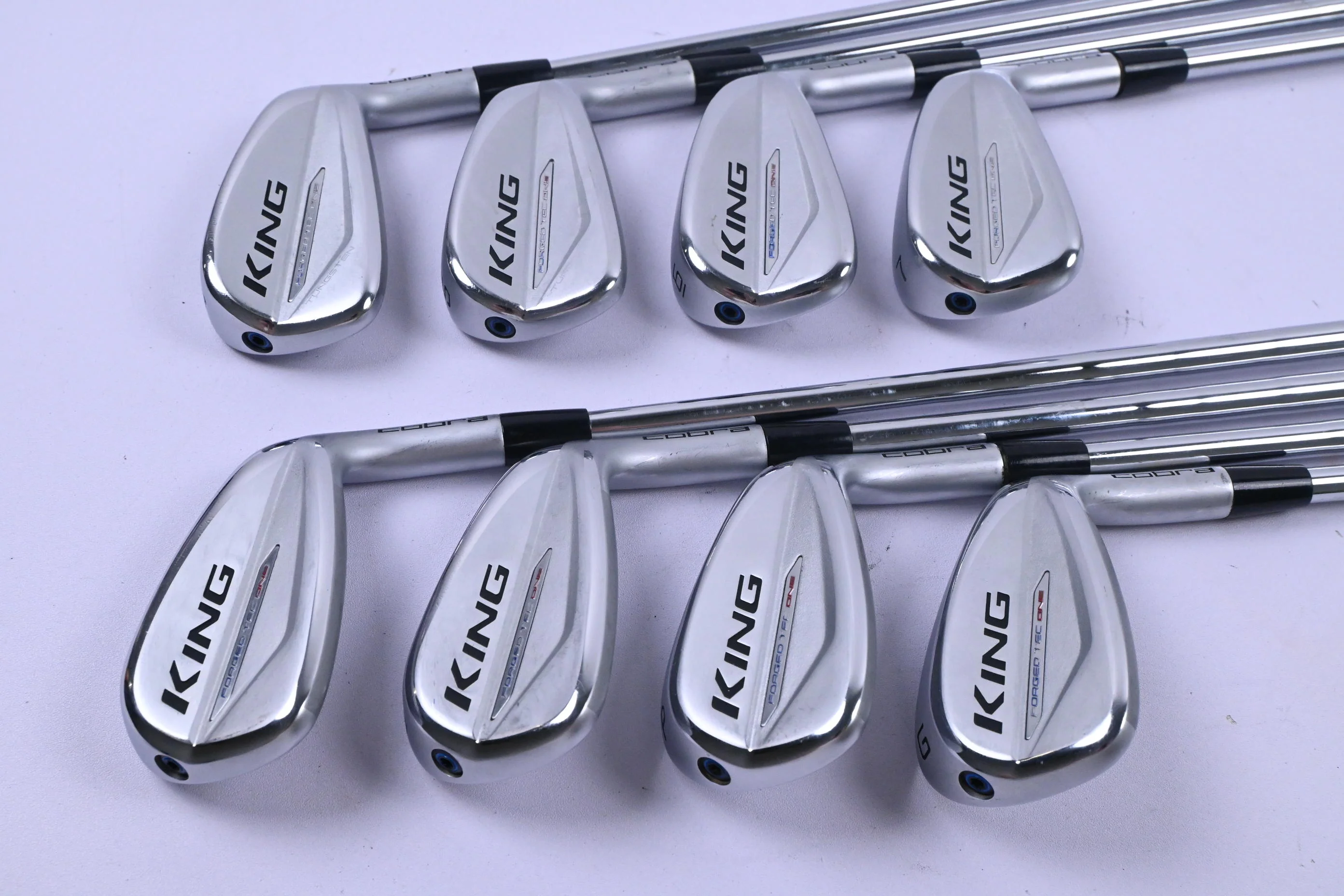 Cobra King Forged Tec One Length 2020 Irons / 4-PW+GW / Stiff Flex KBS Shafts - Image 2