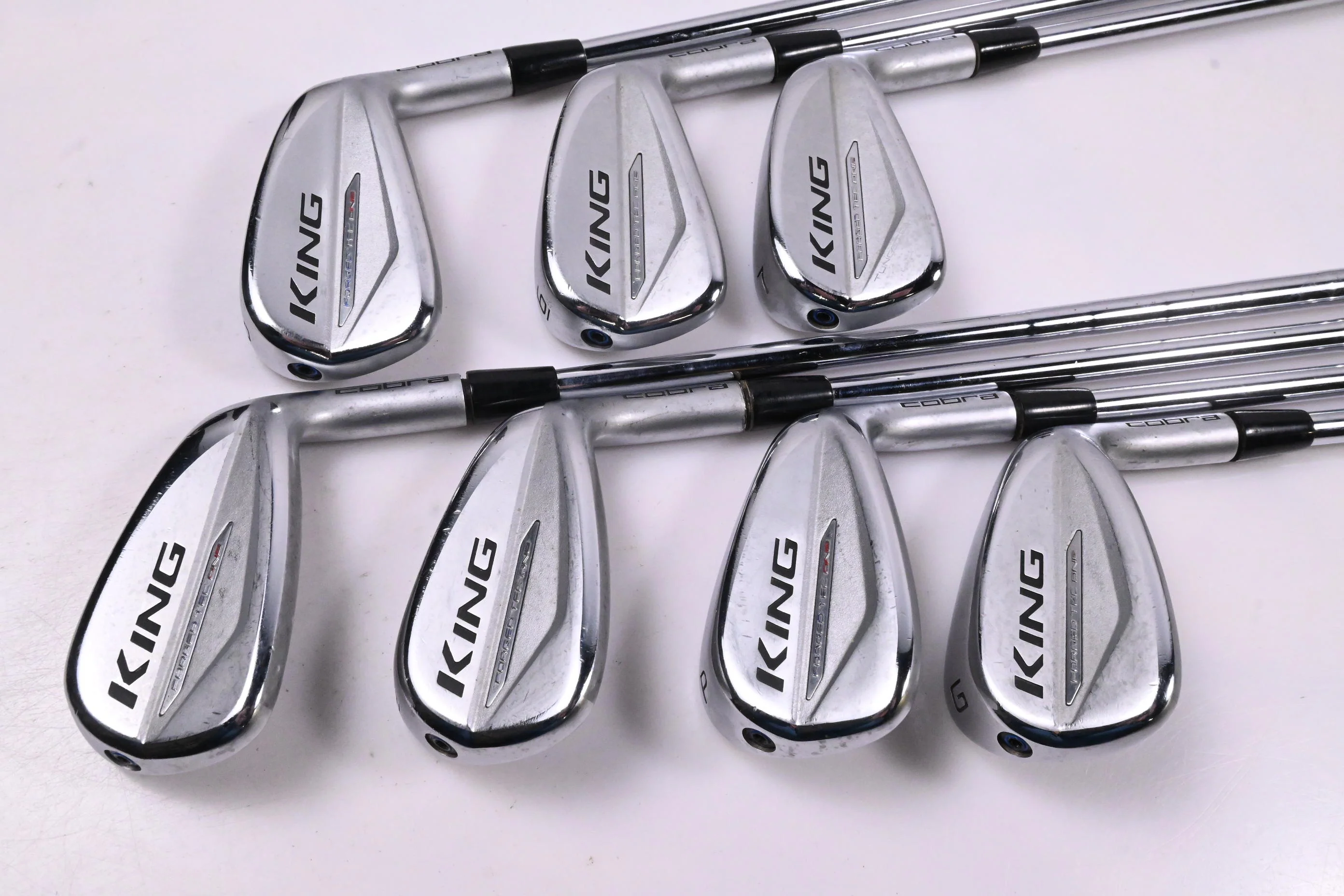 Cobra King Forged Tec One Length 2020 Irons / 5-PW+GW / Stiff Flex KBS Tour 90 - Image 2