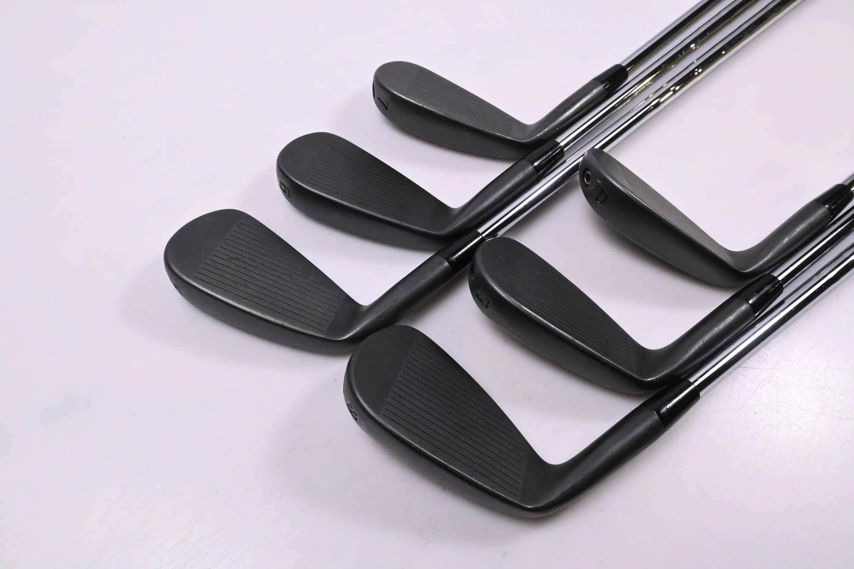 Cobra King Forged Tec 2023 Black Irons / 5-PW / Stiff Flex KBS $-Taper Lite - Image 4