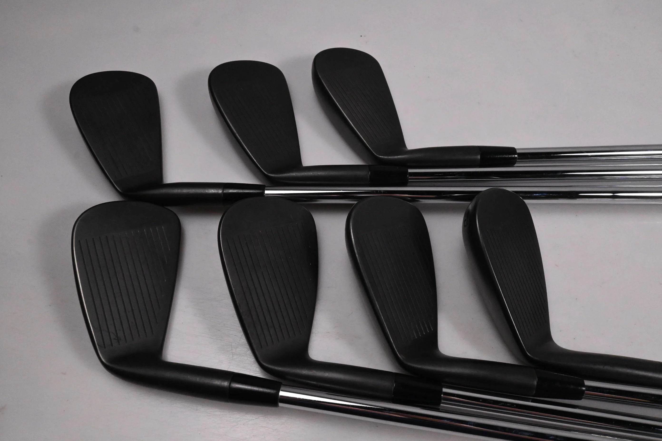 Cobra King Forged Tec 2023 Black Irons / 4-PW / Stiff Flex KBS $-Taper 120 - Image 3