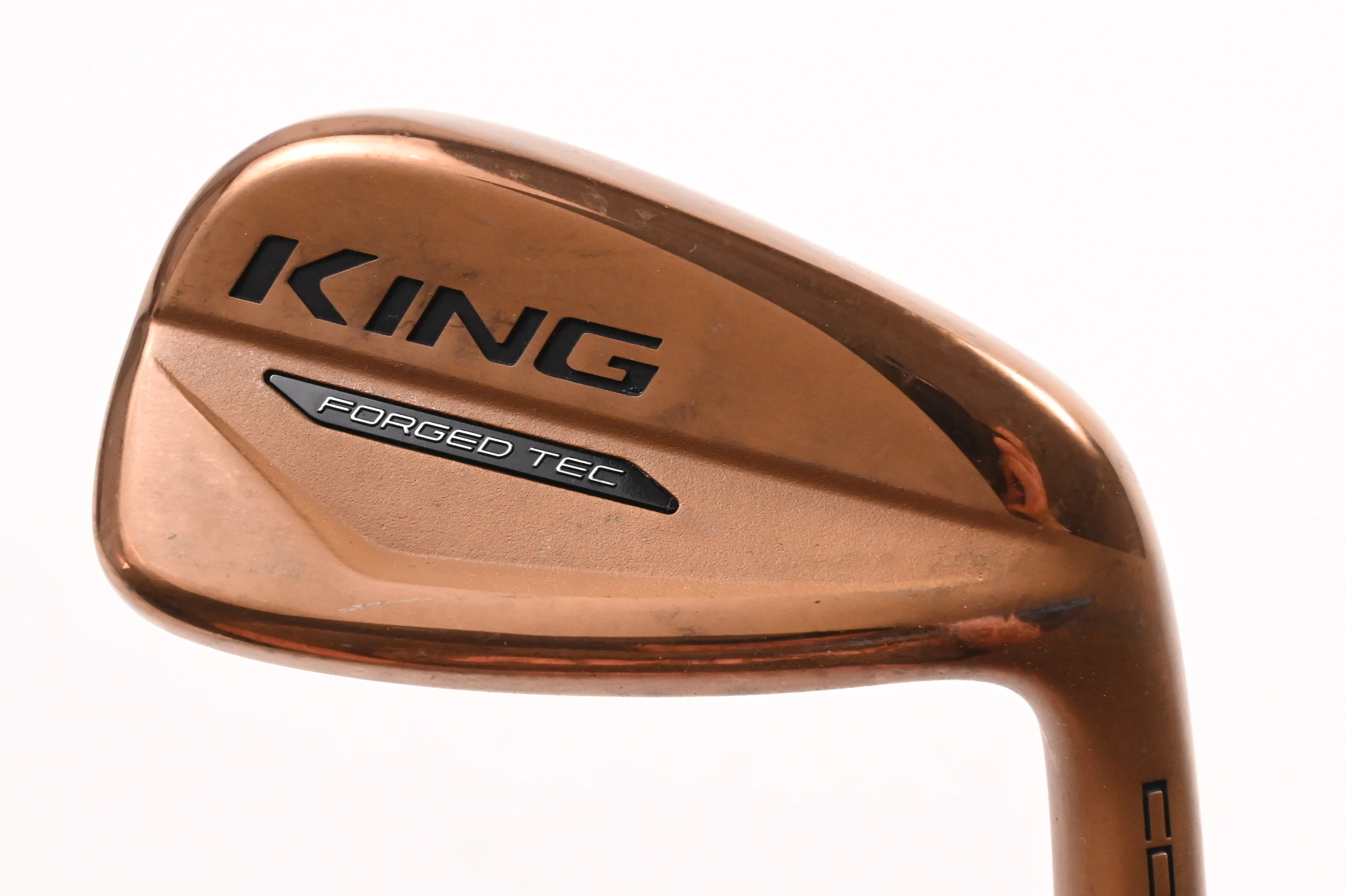 Cobra King Forged Tec Copper #9 Iron / 39 Degree / Stiff Flex KBS $-Taper Lite