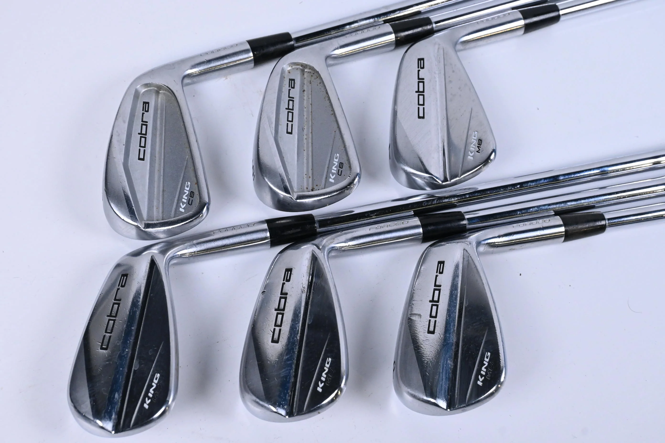 Cobra King MB/CB Combo Irons / 5-PW / X-Flex KBS $-Taper 130 Shafts - Image 2