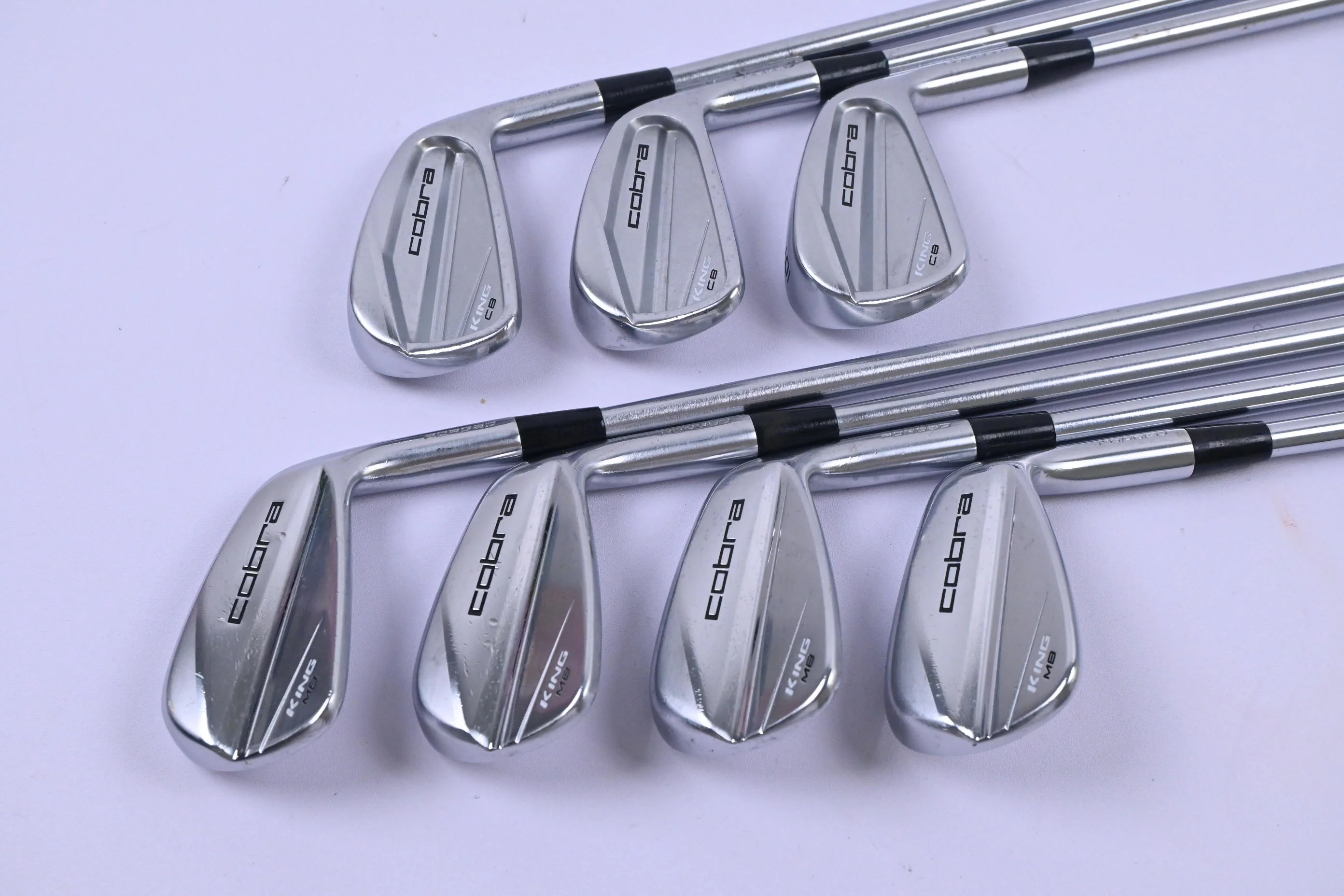 Cobra King CB/MB Combo Irons / 4-PW / X-Flex Project X LS 125 Shafts - Image 2
