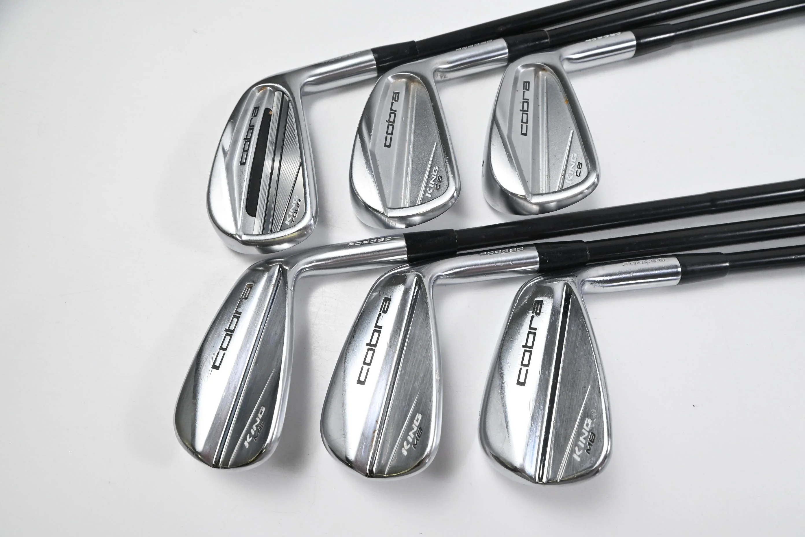 Cobra King CB/MB/Tour Combo Irons / 5-PW / X-Flex AMT White X100 Shafts - Image 2