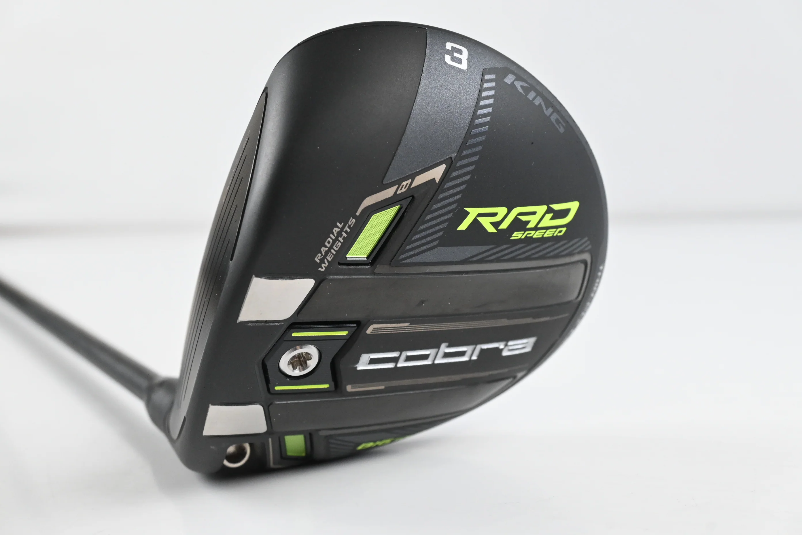 Left Hand Cobra King Radspeed Big Tour #3 Wood / 14.5 Degree / Regular Flex