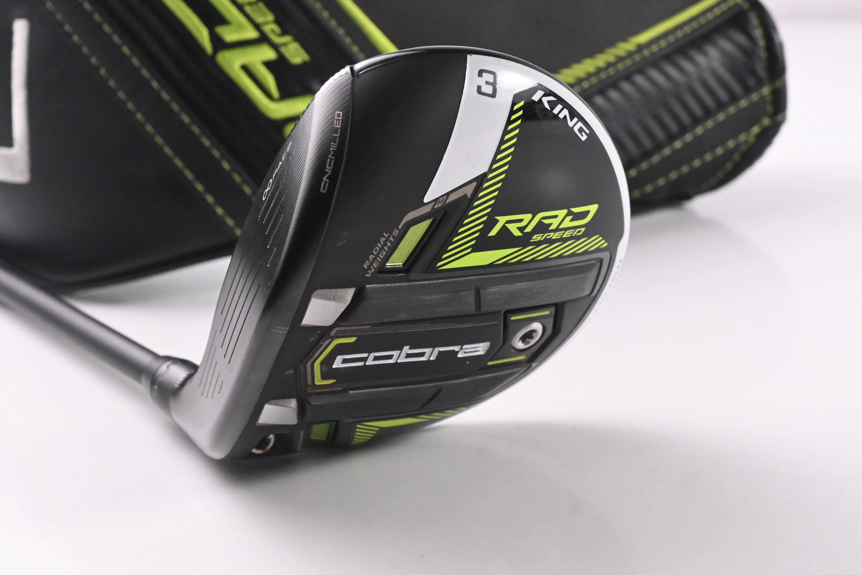 Left Hand Cobra King Radspeed #3 Wood / 14.5 Degree / Regular Flex Motore X F3 6
