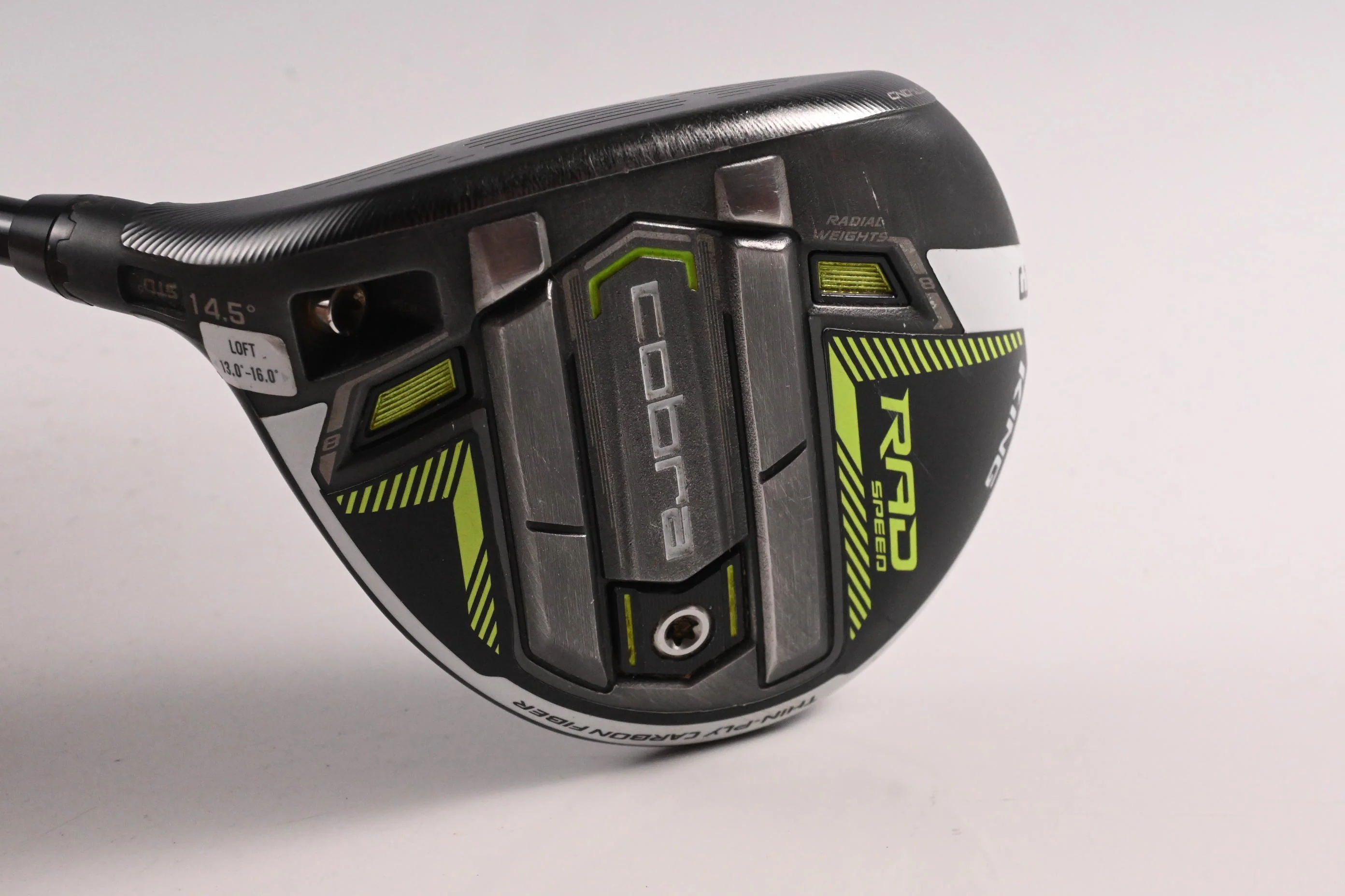 Cobra King Radspeed #3 Wood / 14.5 Degree / Stiff Flex HZRDUS Smoke RDX Blue 70 - Image 2