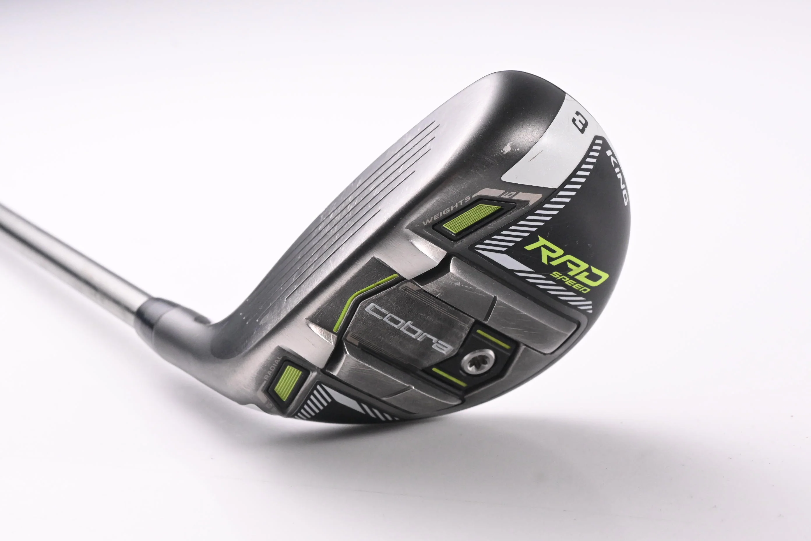 Left Hand Cobra King Radspeed #3 Hybrid / 19 Degree / Stiff Flex UST RECOIL ESX