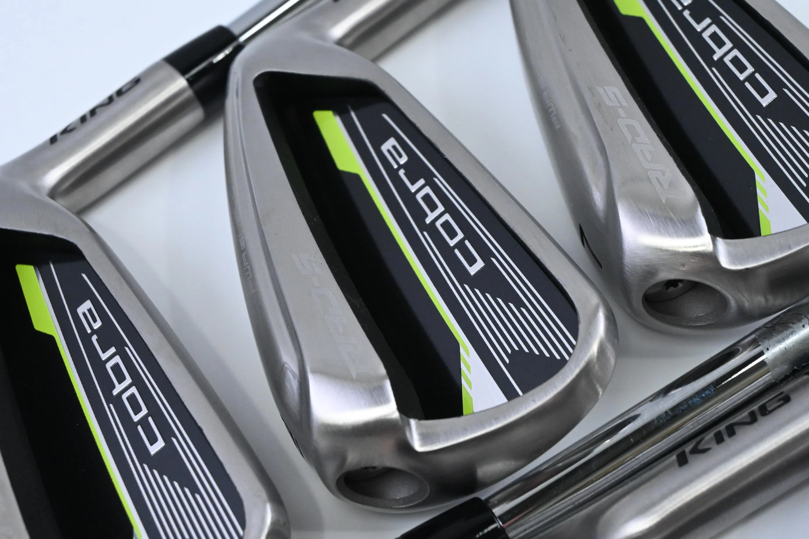 Cobra King Radspeed Irons / 5-PW / Stiff Flex KBS Tour Lite Shafts