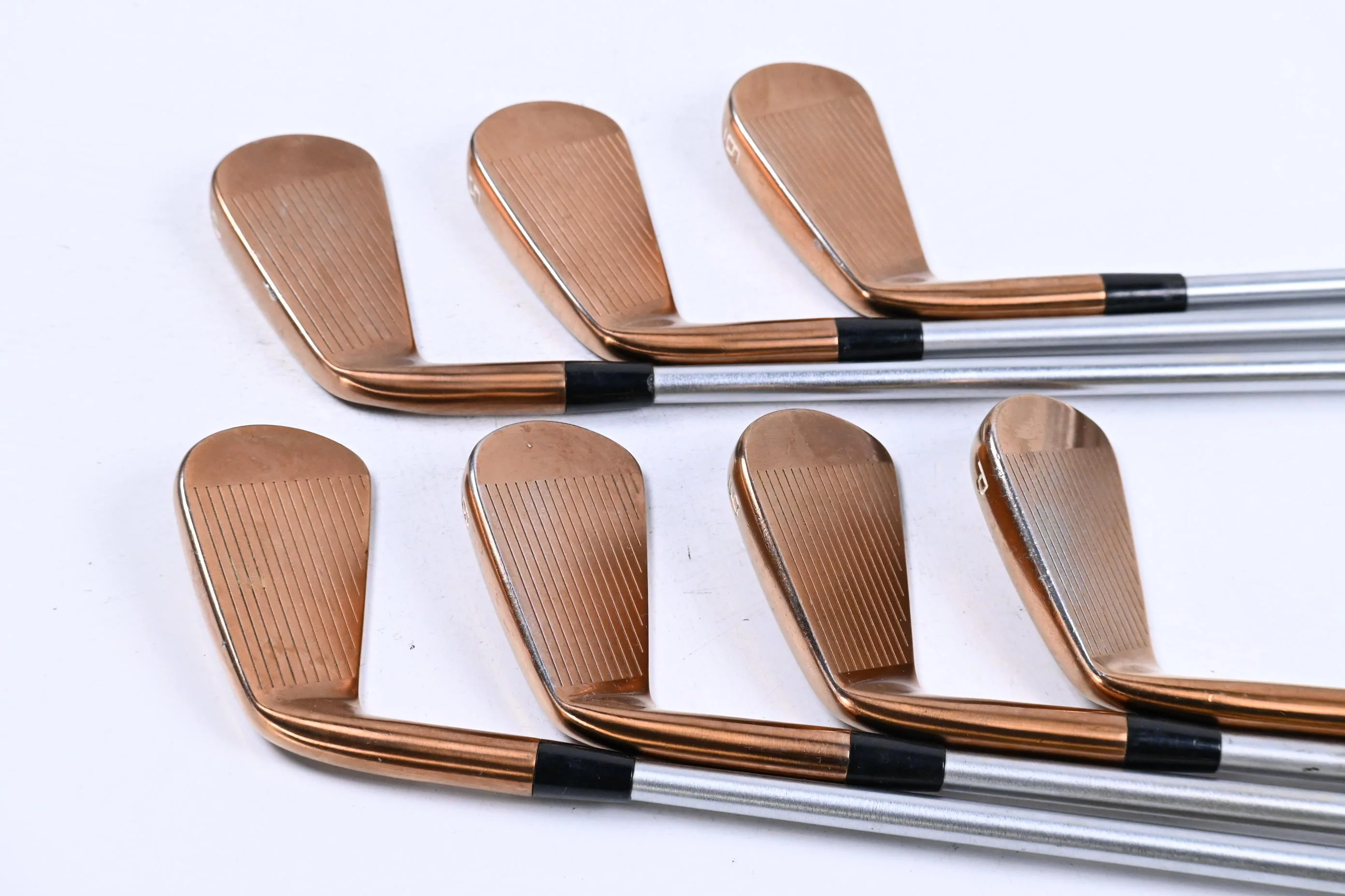 Cobra King RF Forged MB Copper Irons / 4-PW / Stiff Flex KBS C-Taper 120 Shafts - Image 3