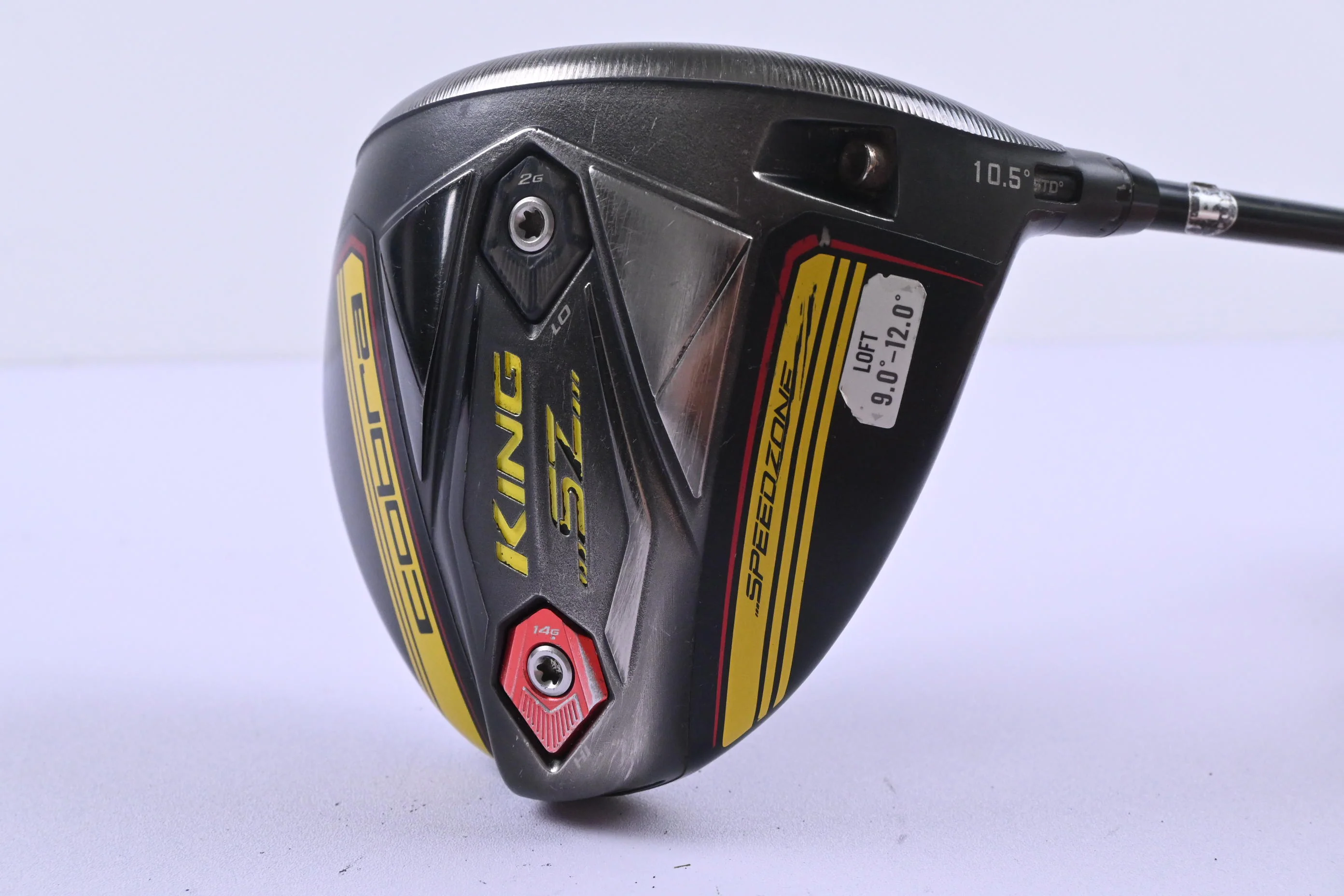 Cobra King Speedzone Driver / 10.5 Degree / Regular Flex UST Mamiya Helium Black - Image 2