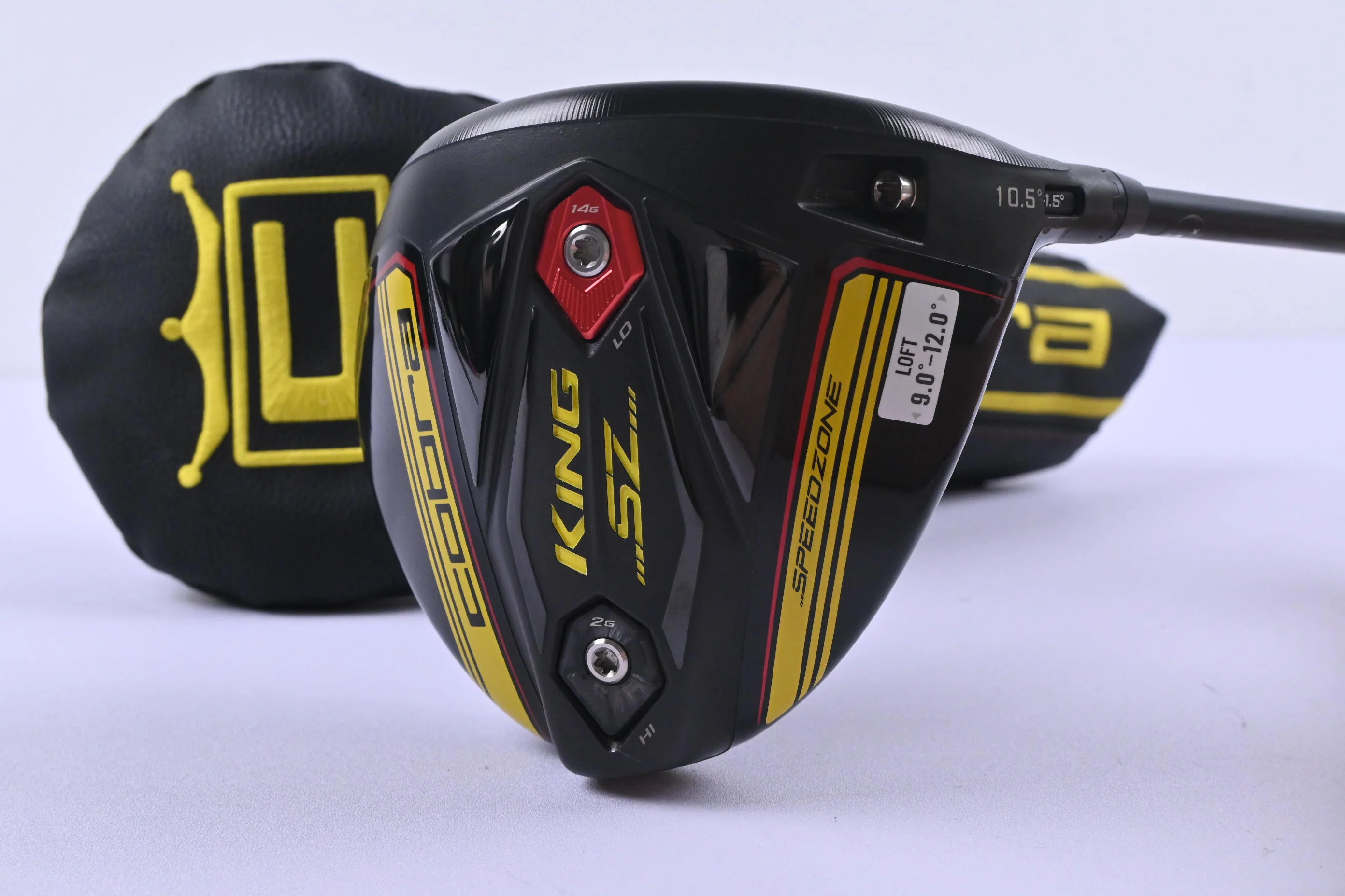 Cobra King Speedzone Driver / 10.5 Degree / Stiff Flex UST Mamiya Helium Black 5 - Image 2