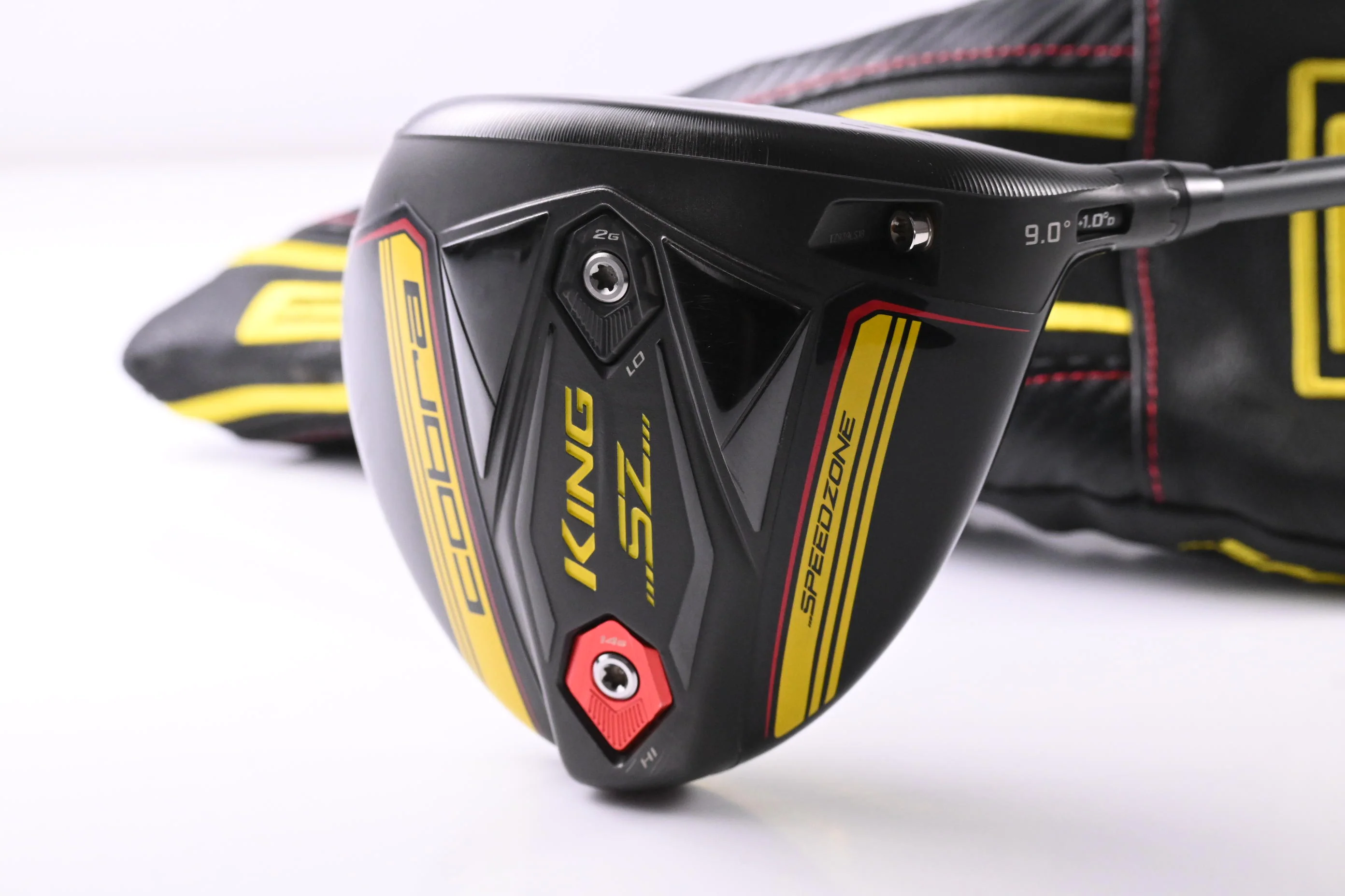 Cobra King Speedzone Driver / 9 Degree / Stiff Flex HZRDUS Smoke Yellow 60 Shaft - Image 2