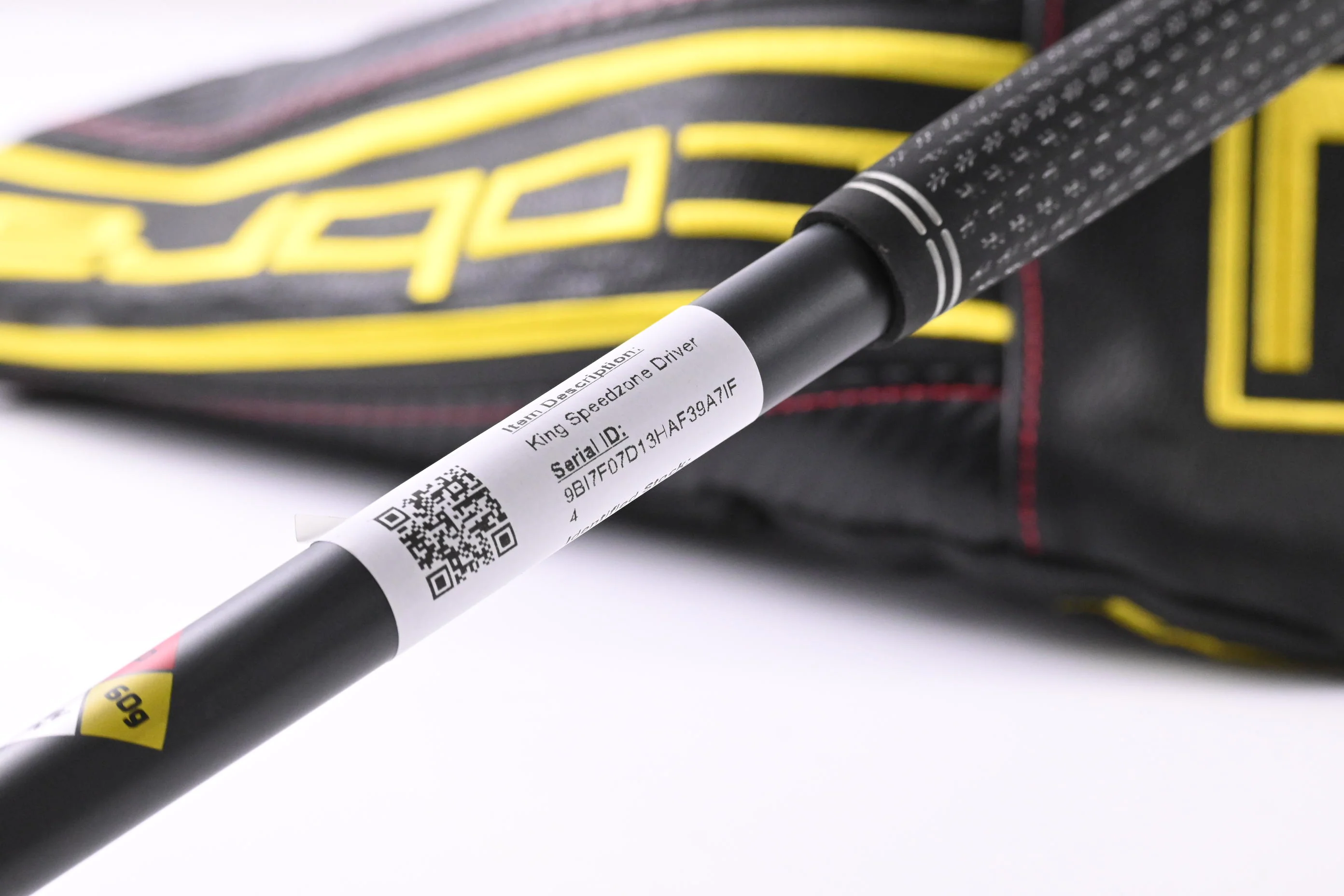 Cobra King Speedzone Driver / 9 Degree / Stiff Flex HZRDUS Smoke Yellow 60 Shaft - Image 7