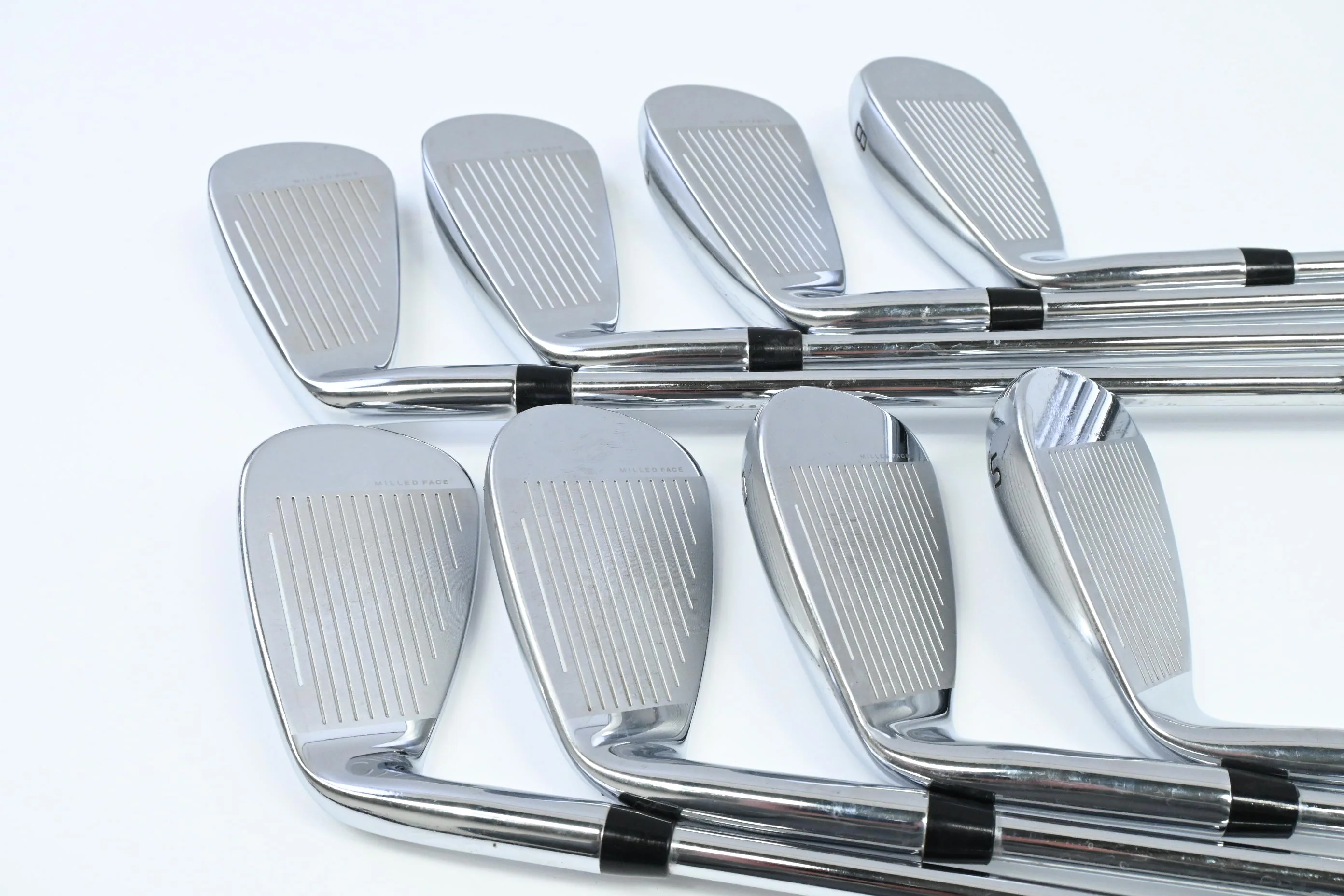 Cobra King Speedzone Irons / 5-PW+GW+SW / Stiff Flex KBS Tour 90 Shafts - Image 3