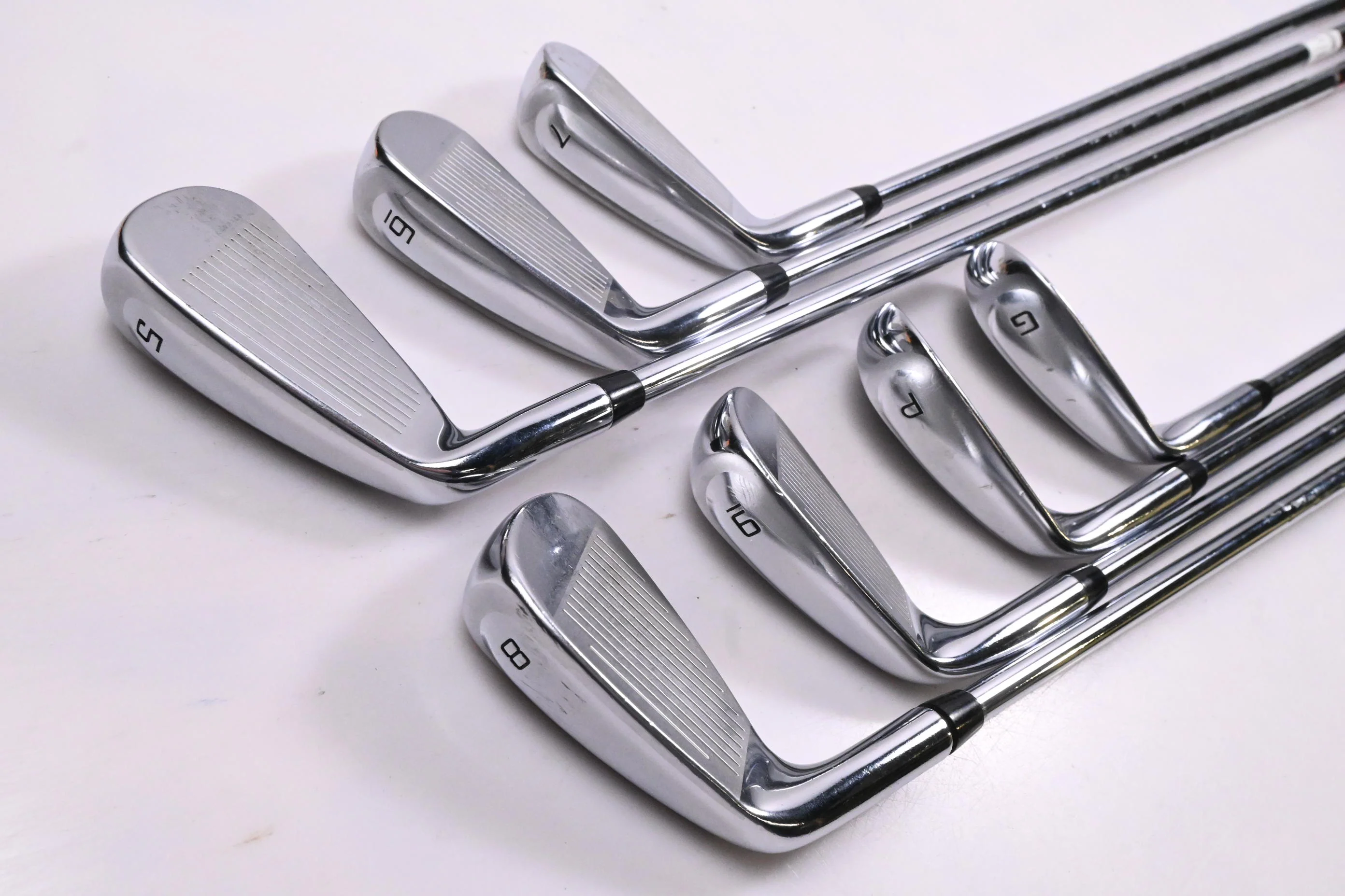 Cobra King Speedzone Irons / 5-PW+GW / Regular Flex KBS Tour 90 Shafts - Image 4