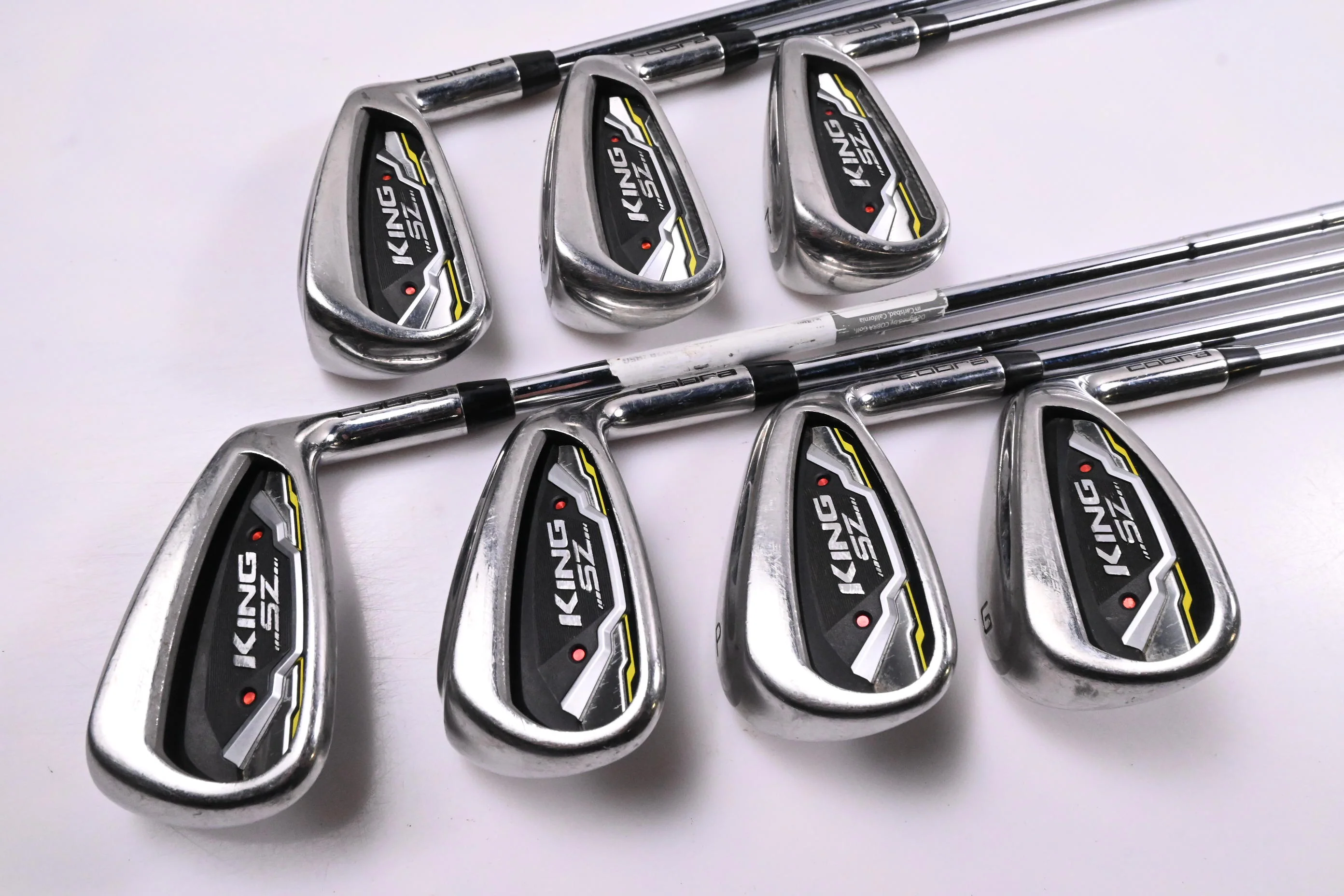 Cobra King Speedzone Irons / 5-PW+GW / Regular Flex Cobra Shafts - Image 2