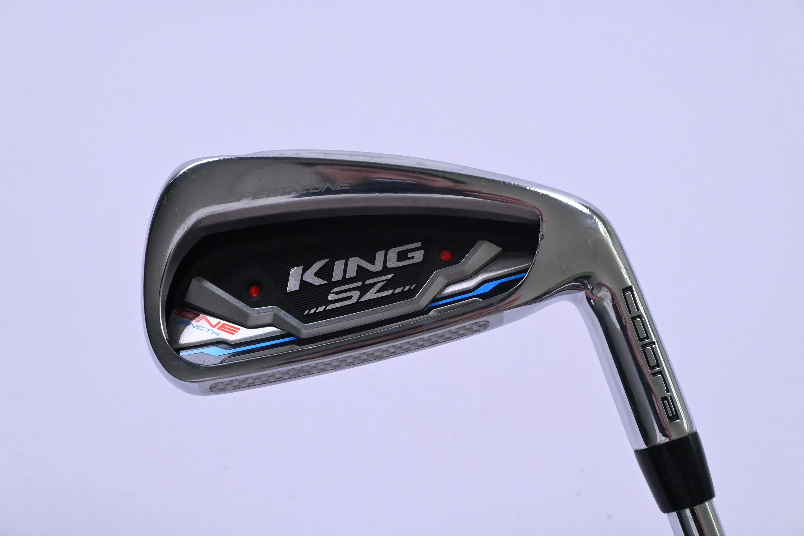 Cobra King Speedzone One Length #6 Iron / Stiff Flex KBS $-Taper Lite Shaft