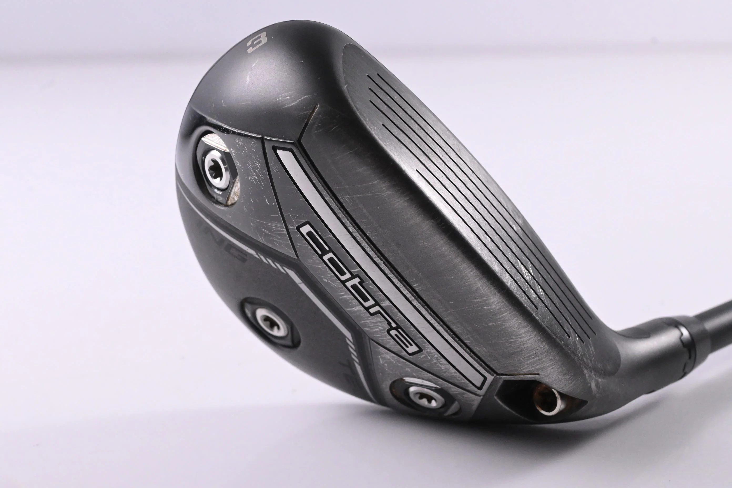 Cobra King Tec 2023 #3 Hybrid / 19 Degree / Stiff Flex MMT HY 80 Shaft