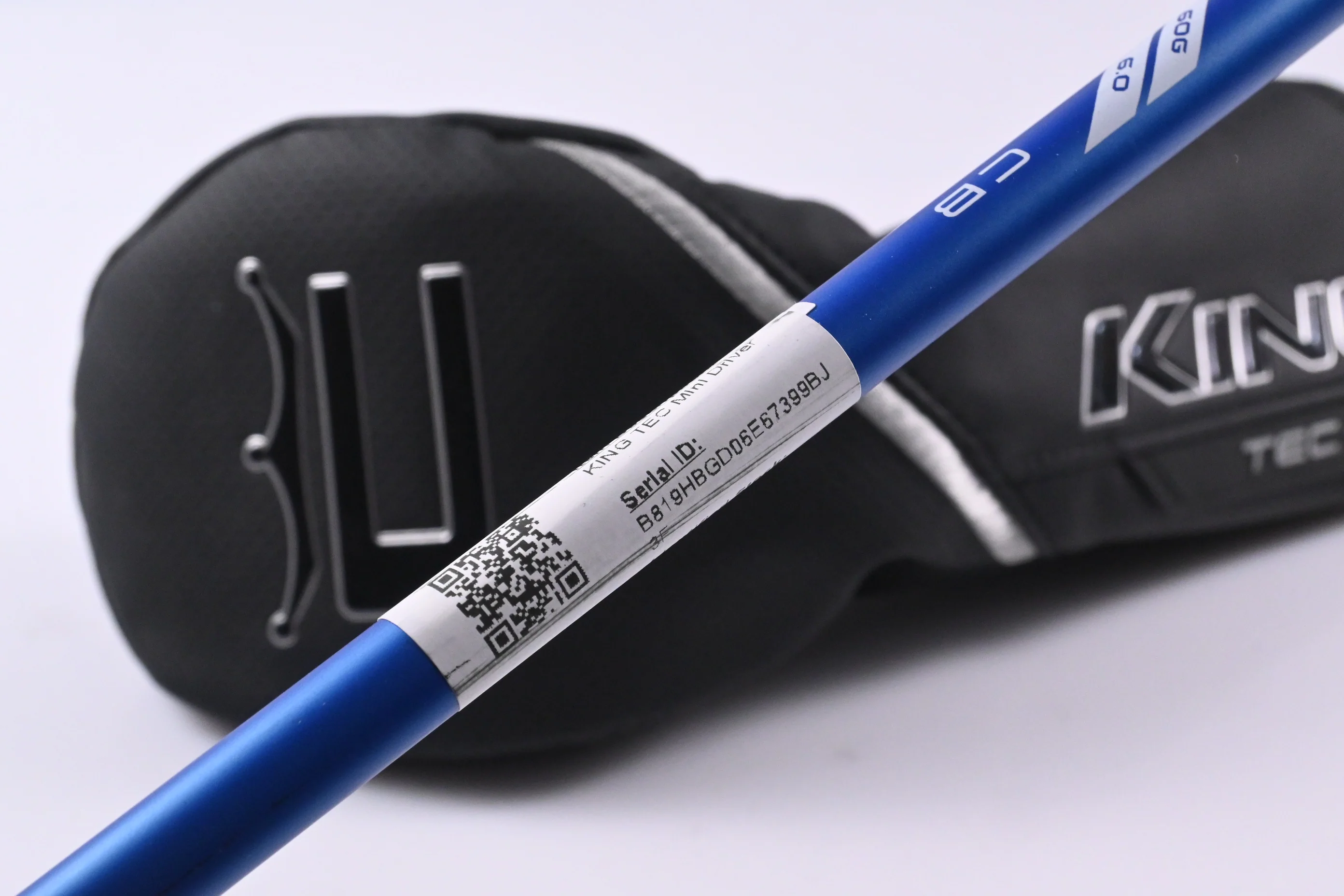 Cobra KING TEC Mini Driver / 13.5 Degree / Stiff Flex Denali Frost Blue 60 Shaft - Image 7