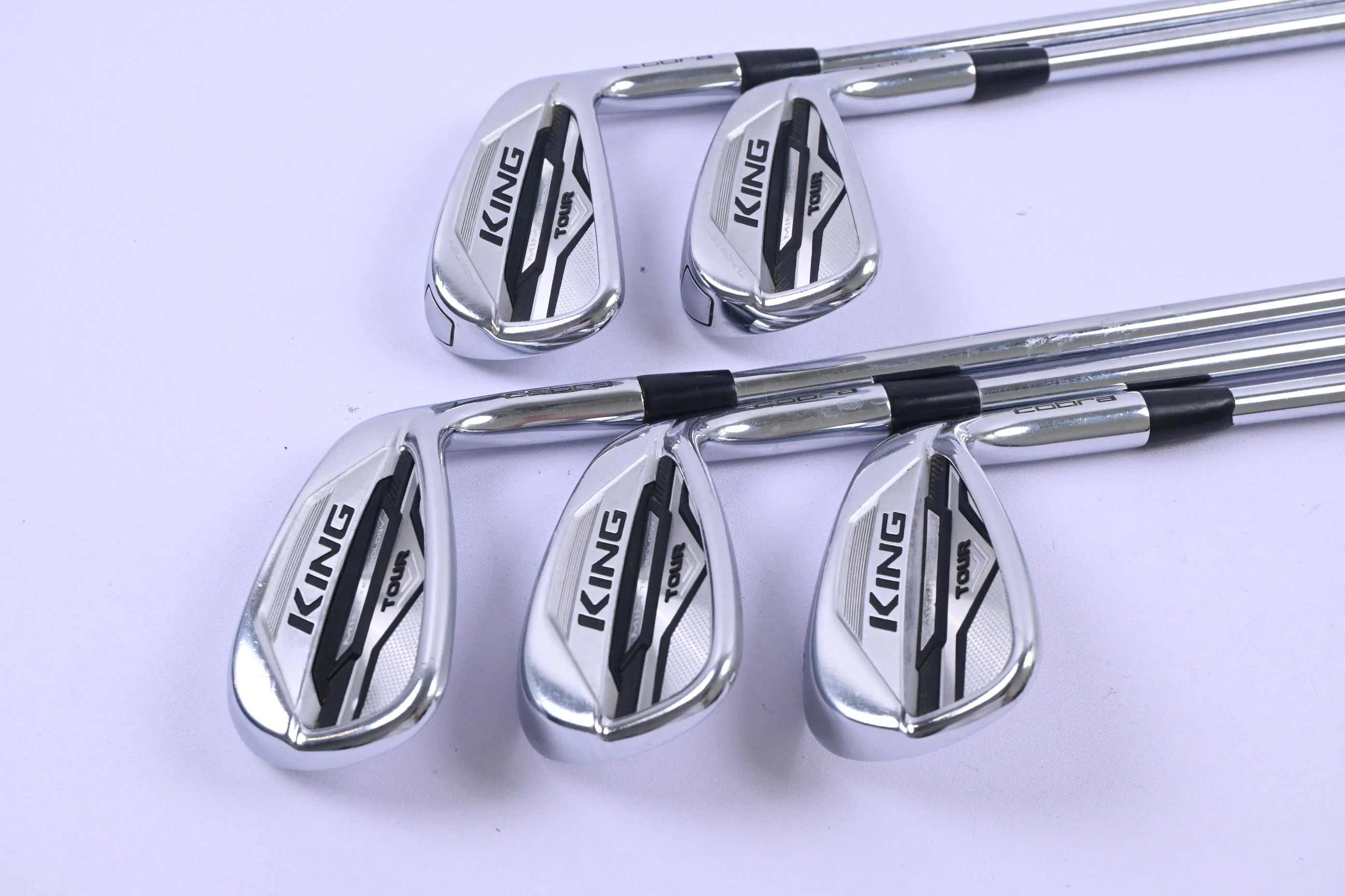 Cobra King Tour 2020 Irons / 6-PW / Stiff Flex Dynamic Gold 105 S300 Shafts - Image 2