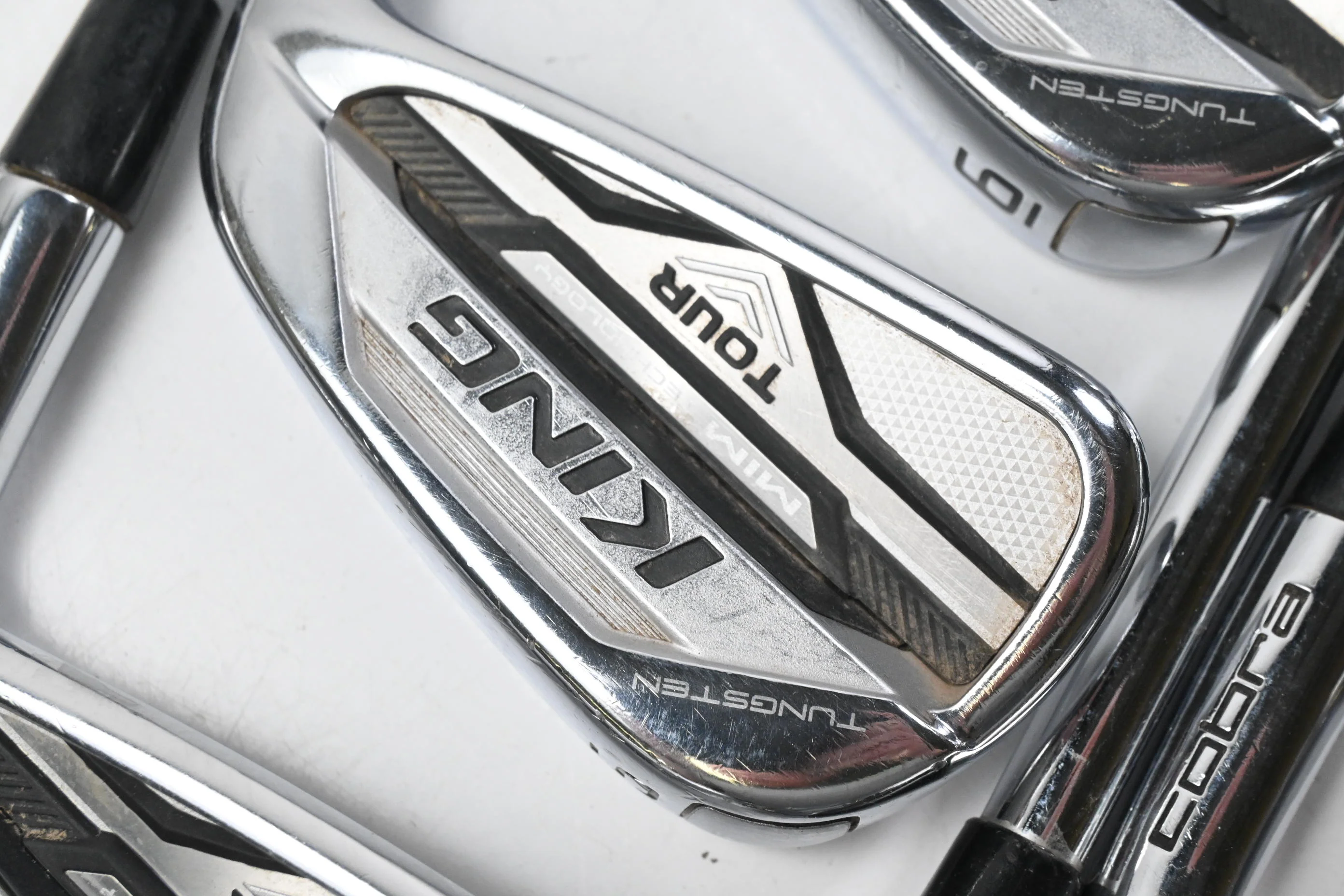 Cobra King Tour 2020 Irons / 4-PW / Stiff Flex KBS $-Taper 120 Shafts
