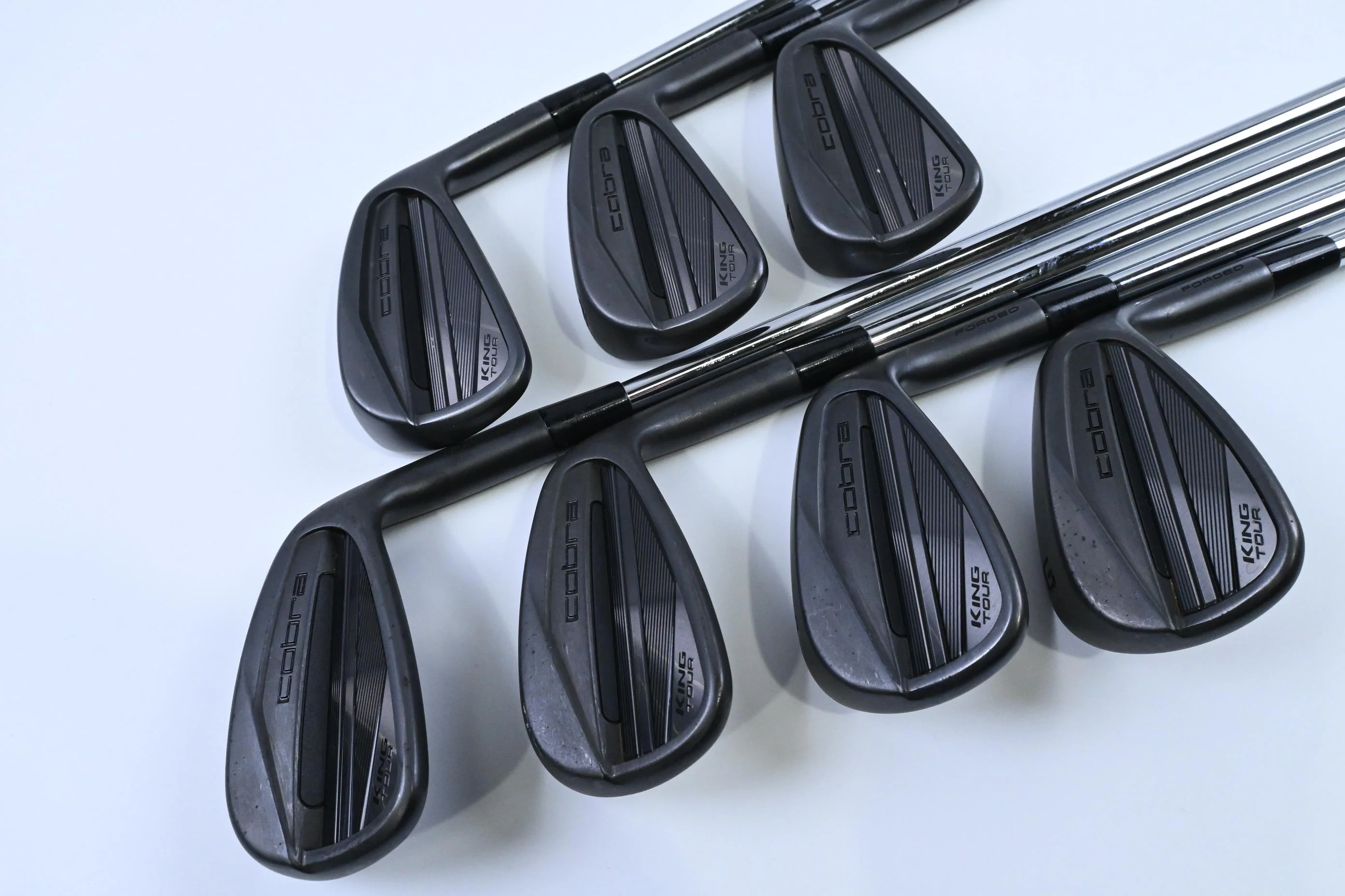 Cobra King Tour 2023 Irons / 5-PW+GW / Regular Plus Flex Project X LZ 115 Shafts - Image 2