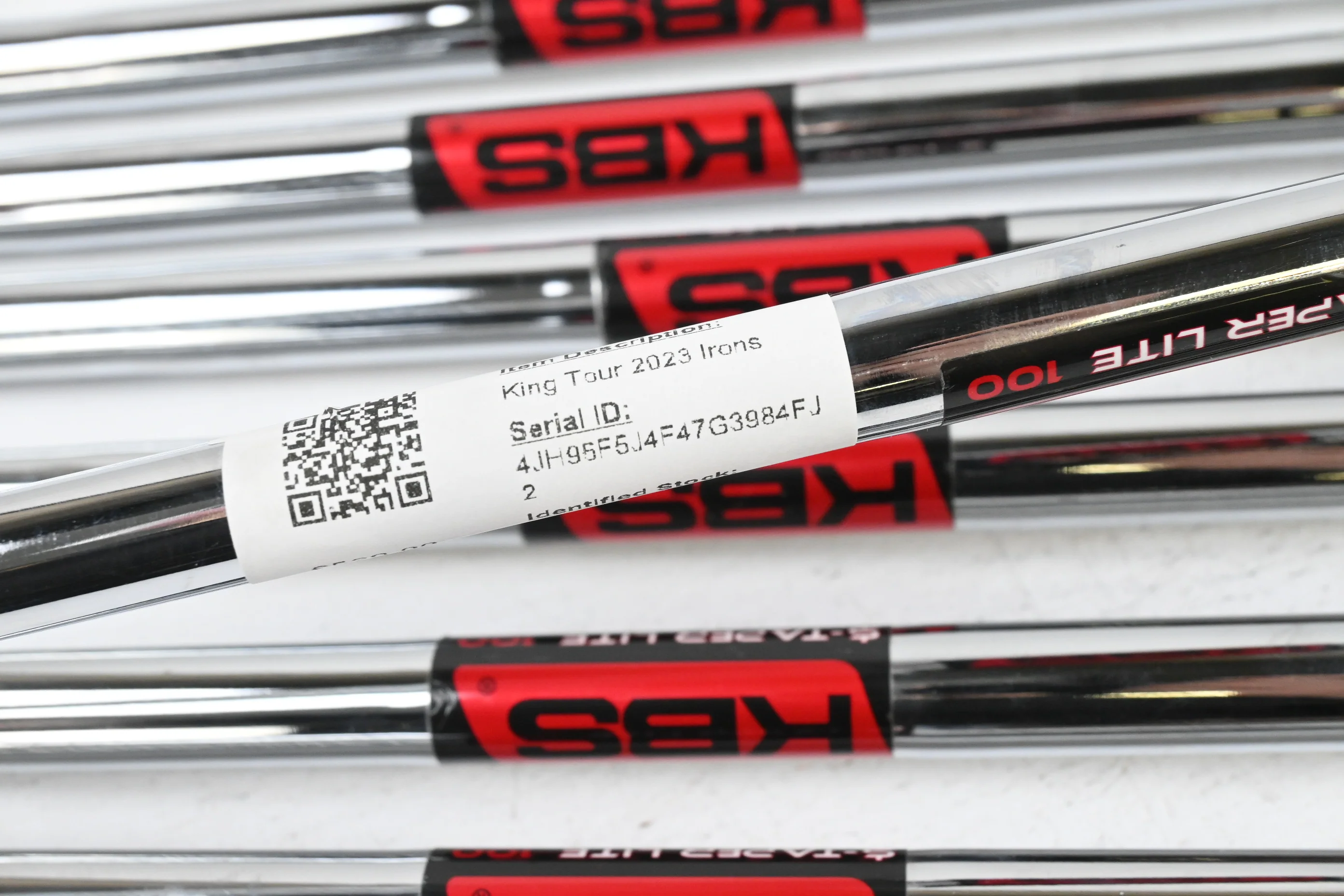Cobra King Tour 2023 Irons / 5-PW+GW / X-Flex KBS $-Taper Lite 100 Shafts - Image 6