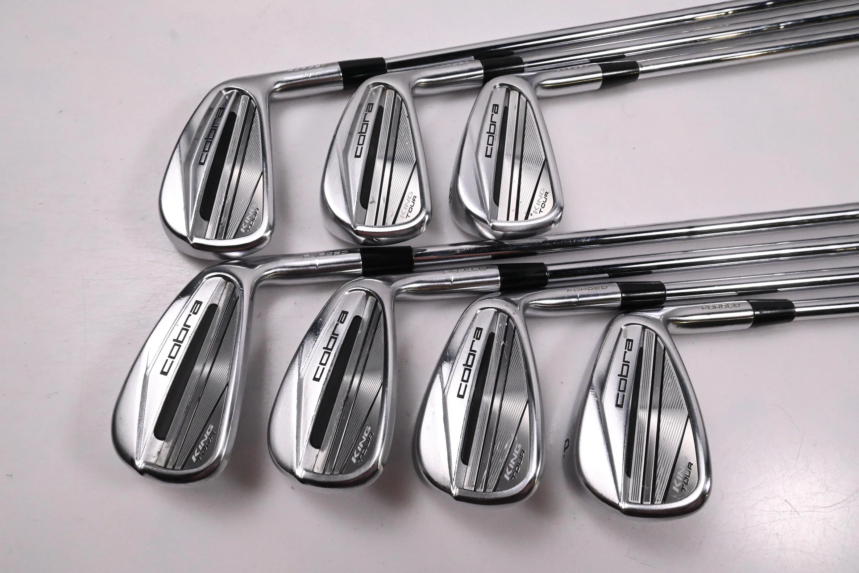 Cobra King Tour 2023 Irons / 4-PW / X-Flex KBS $-Taper 130 Shafts - Image 2